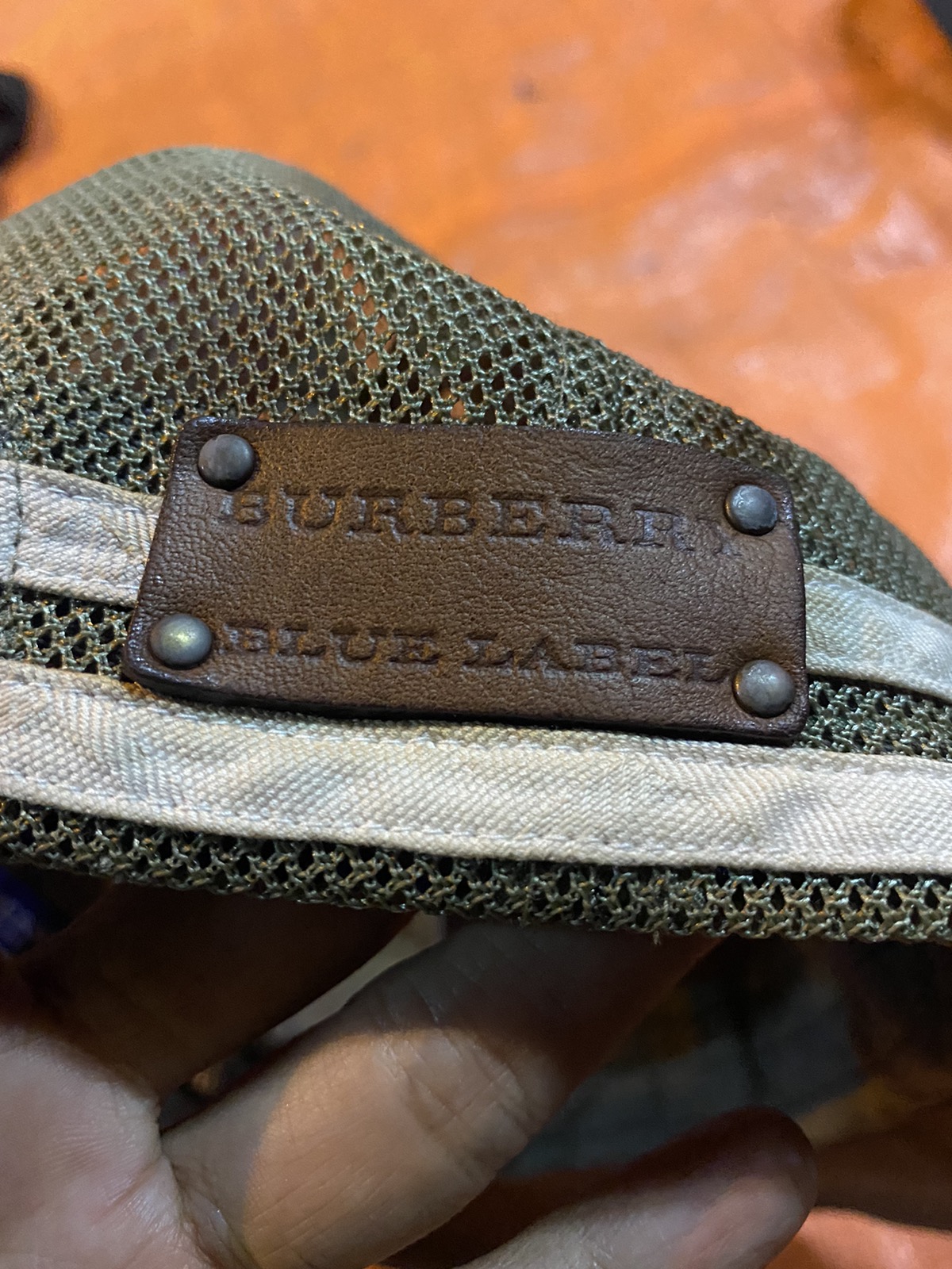 Authentic Burberry Blue Label Baseball Hat Cap - 11