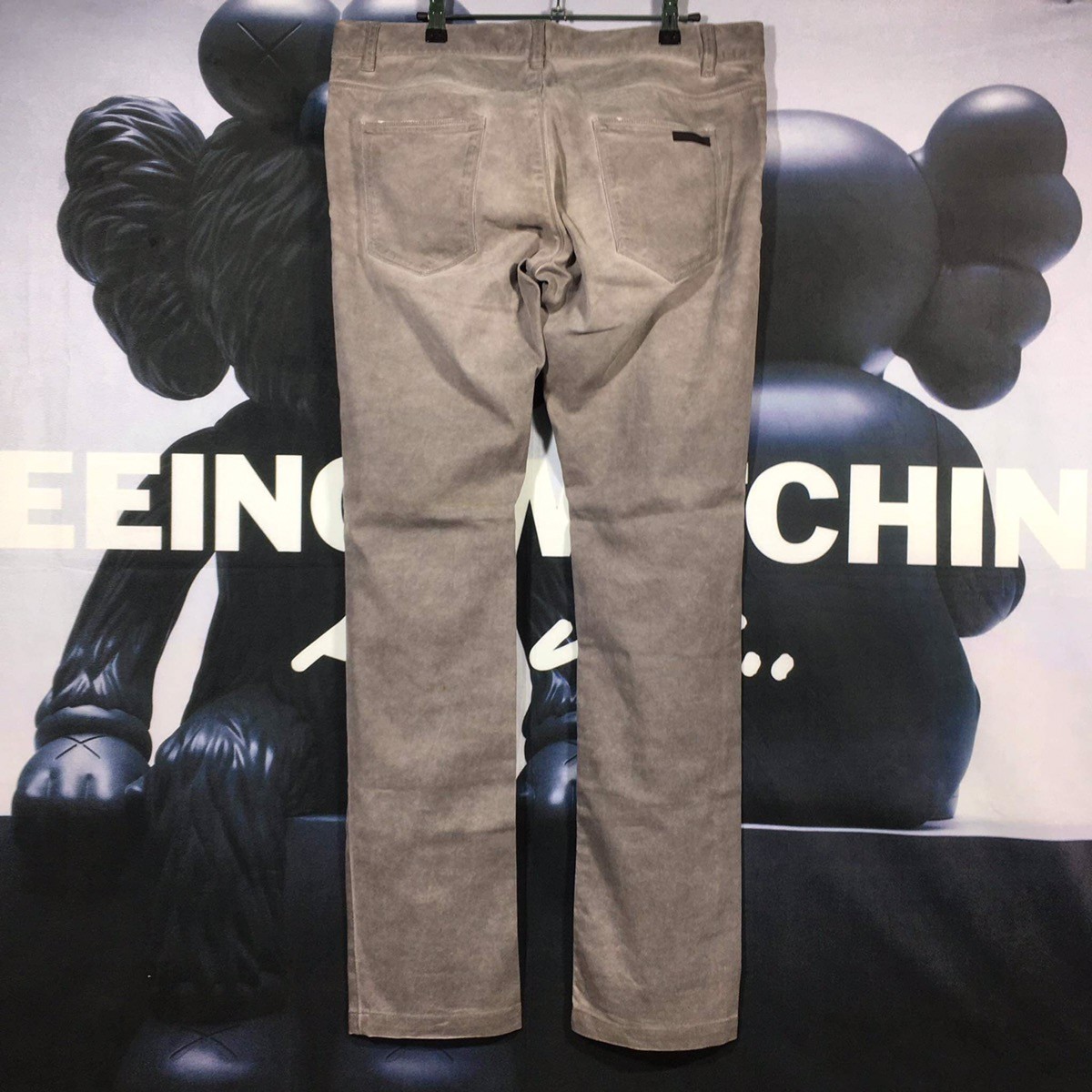 Garment Treated Tapered Fit Pants - 3