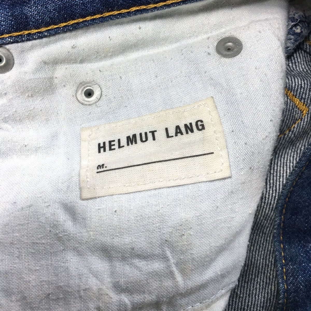 Helmut Lang Low Rise Jeans Italy - 13