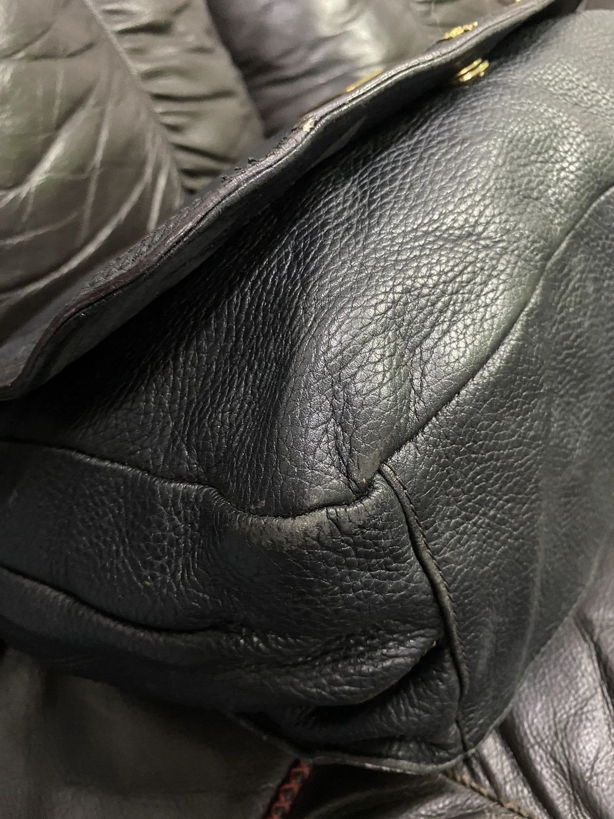 Authentic MCM Leather Shoulder Bag - 21