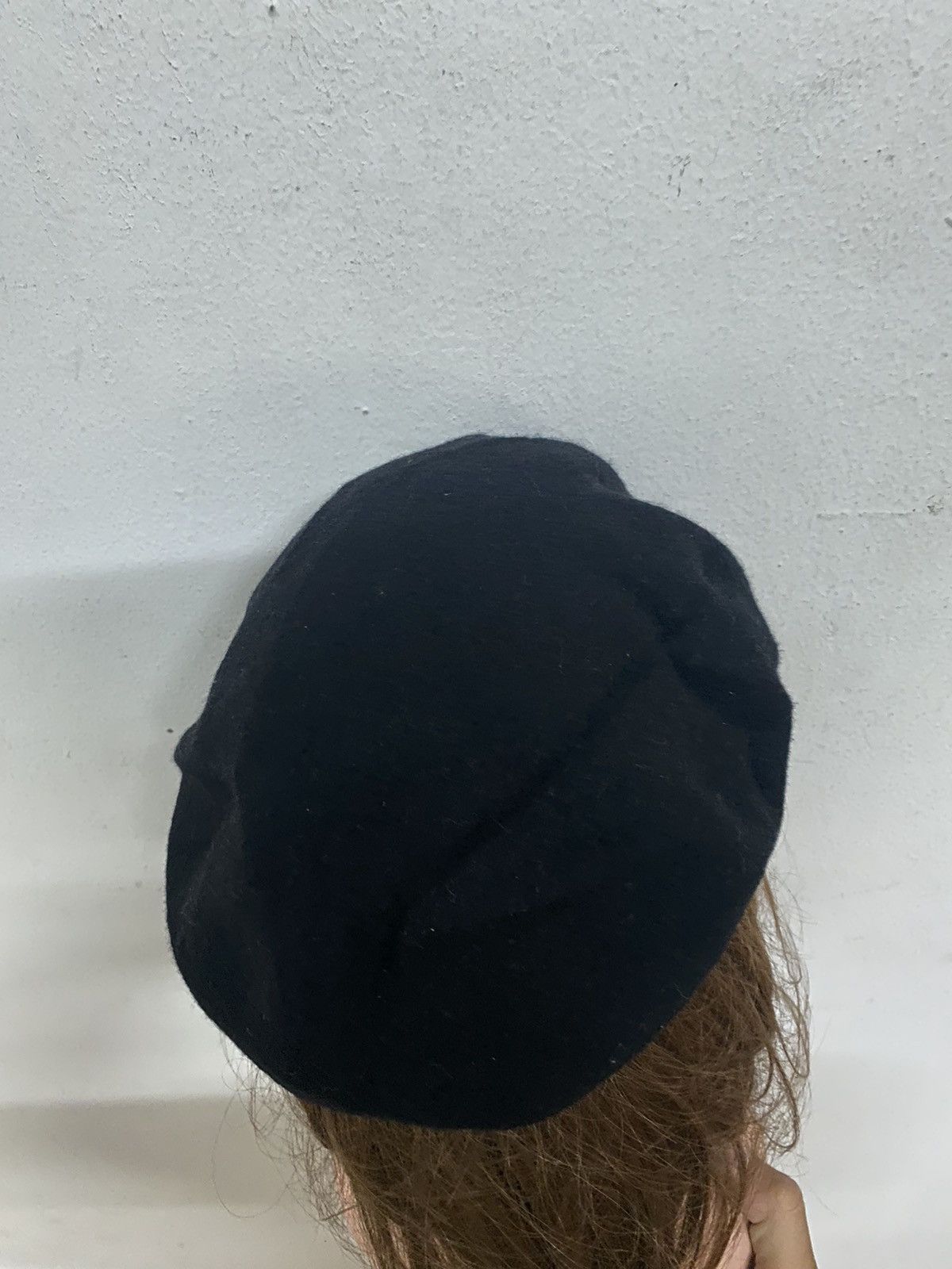 Vivienne Westwood Embroidery Logo Baret Wool Hats - 5