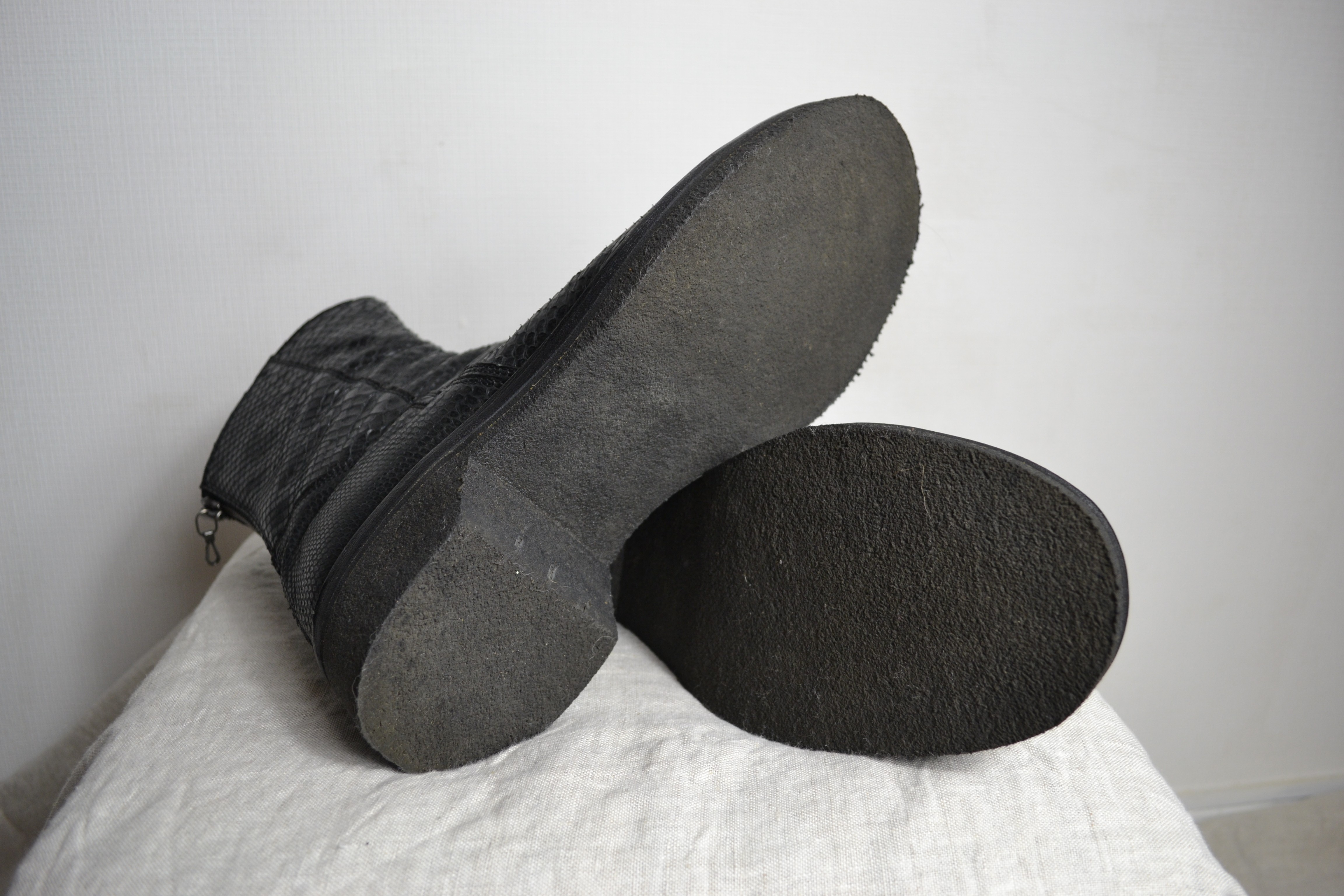 AW15 Sphere Backzip Python Boots - 517FWM7 - 14