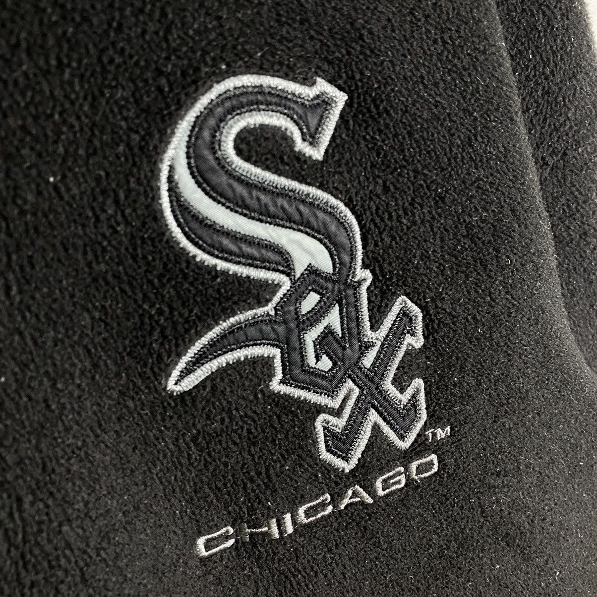 MLB - Vintage Chicago White Sox Fleece Half Zip L Size - 6