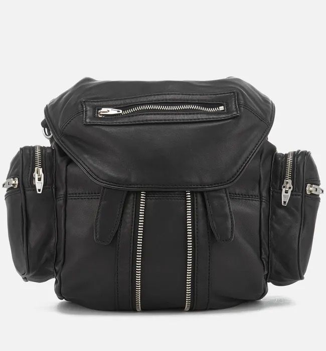 Authentic Alexander Wang Leather Backpack Shoulder Bag - 1