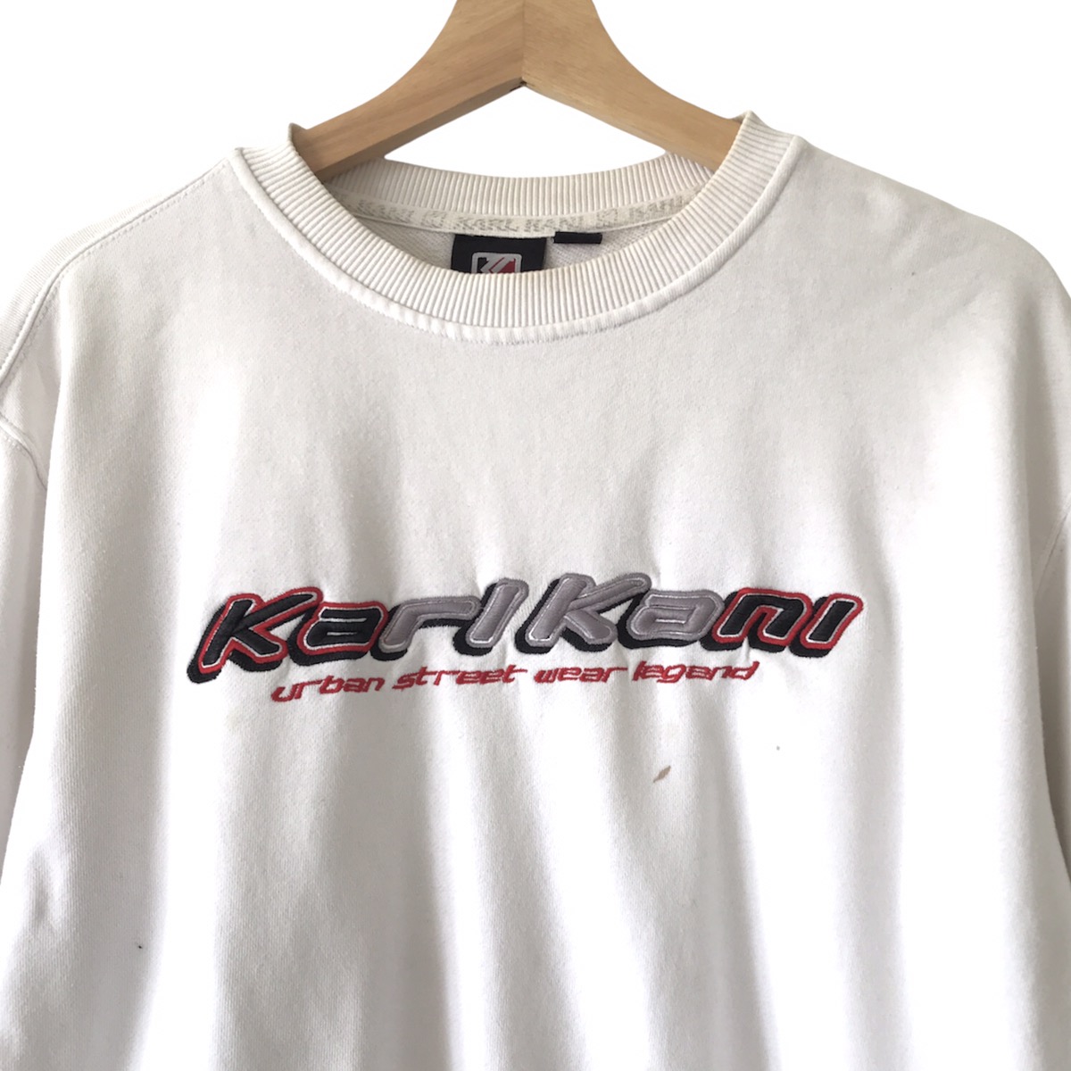 Vintage - Authentic Vintage 1990s Karl Kani Logo Embroidery Sweatshirt - 3