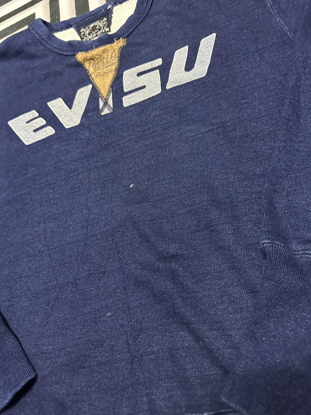 Evisu spellout sweatshirt - 4