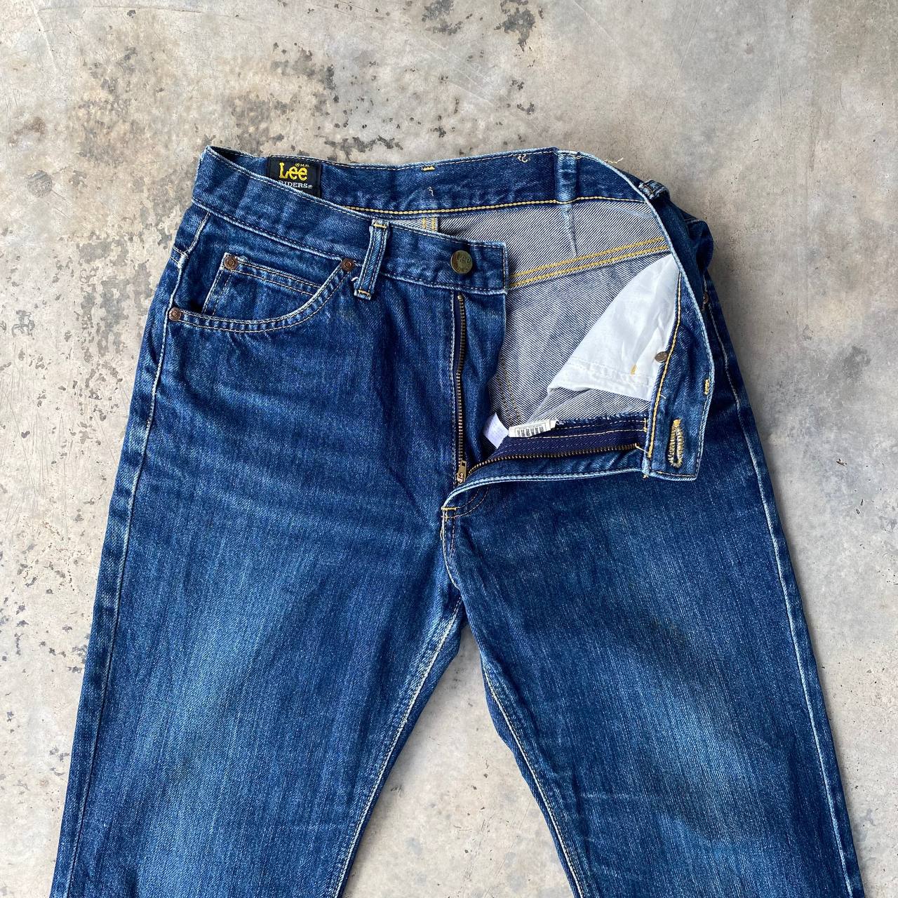 FLARED VINTAGE 90S LEE RIDERS BLUEWASH DENIM MADE IN JAPAN - 7