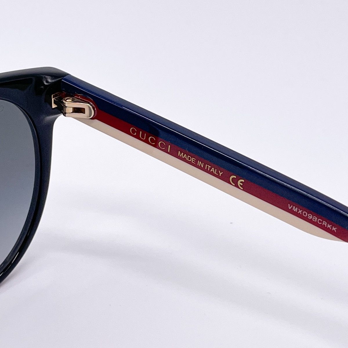 NEW GUCCI GG0416SK 001 BLACK ROUND SUNGLASSES GUCCI - 9