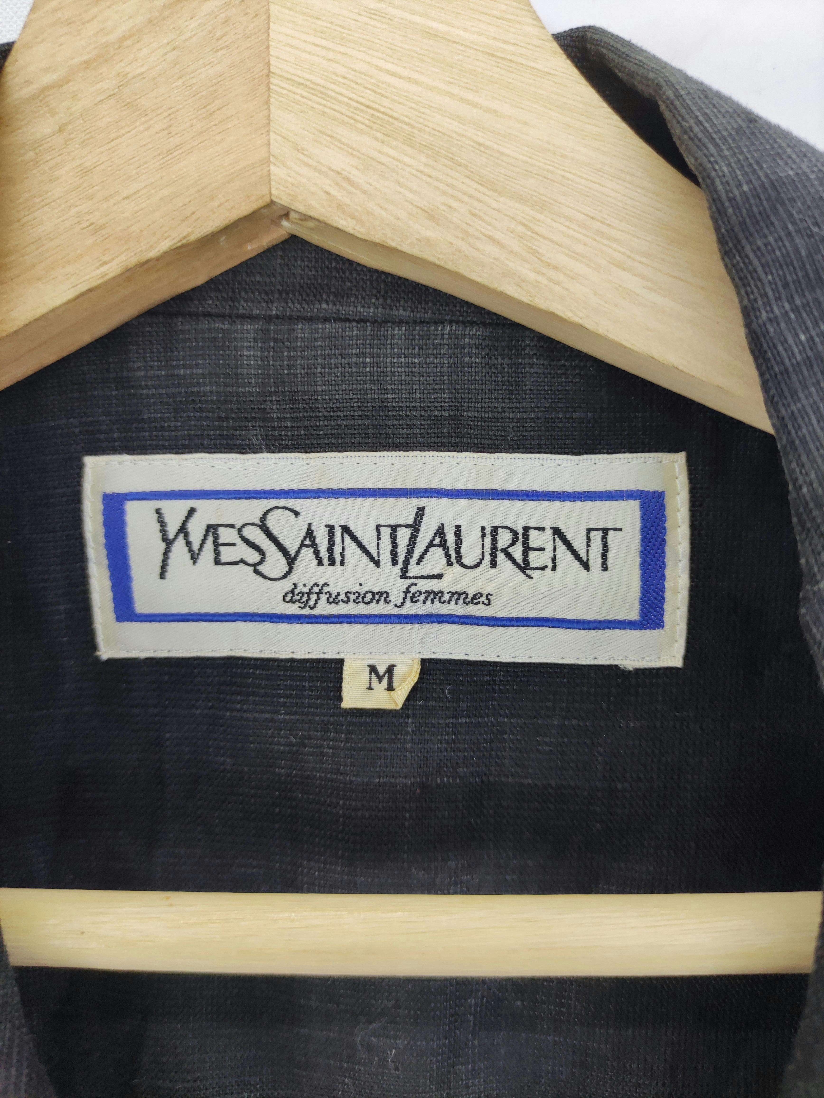 Vintage Yves Saint Laurent Coat Jacket Diffusion Femmes - 2