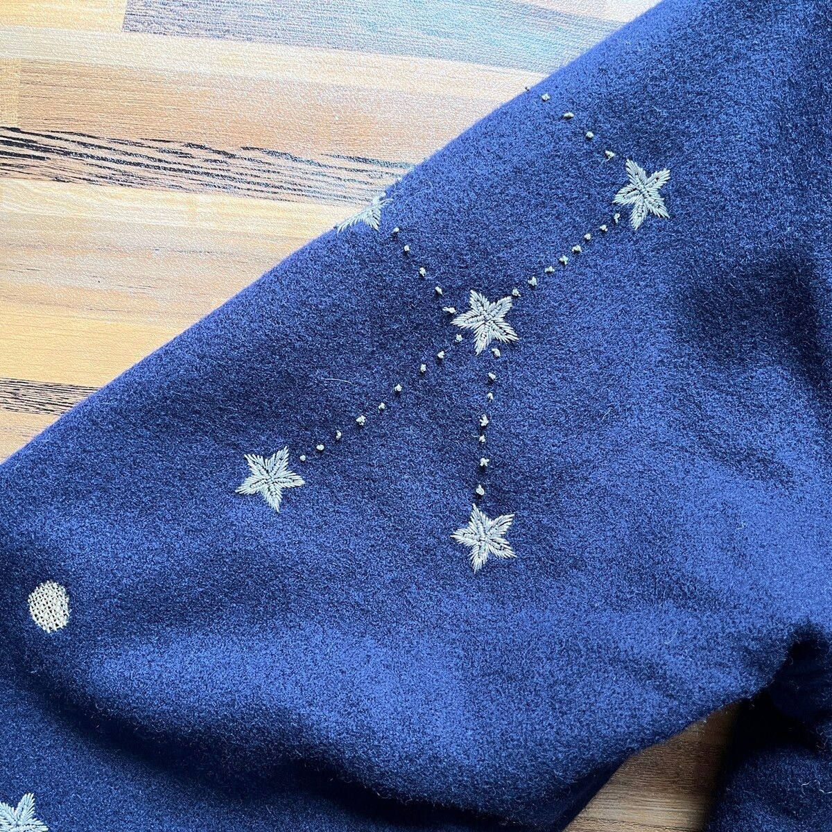 Vintage - Issey Miyake Grail Embroidered Zodiac Stars Sign Blazer - 20