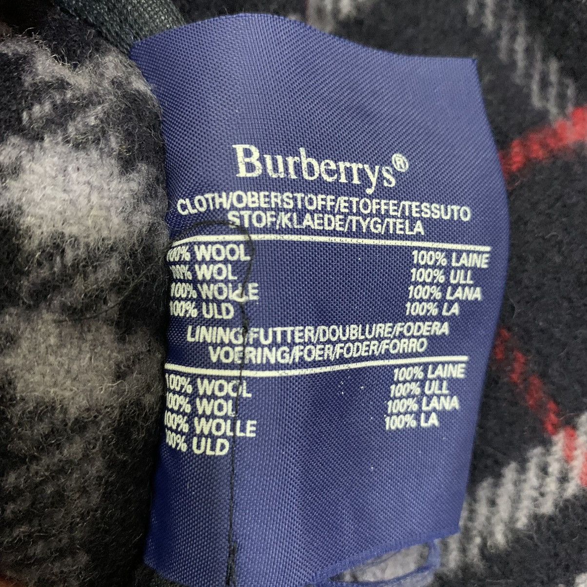 Vintage Burberrys Duffle Coat Nova Check Burberrys - 15