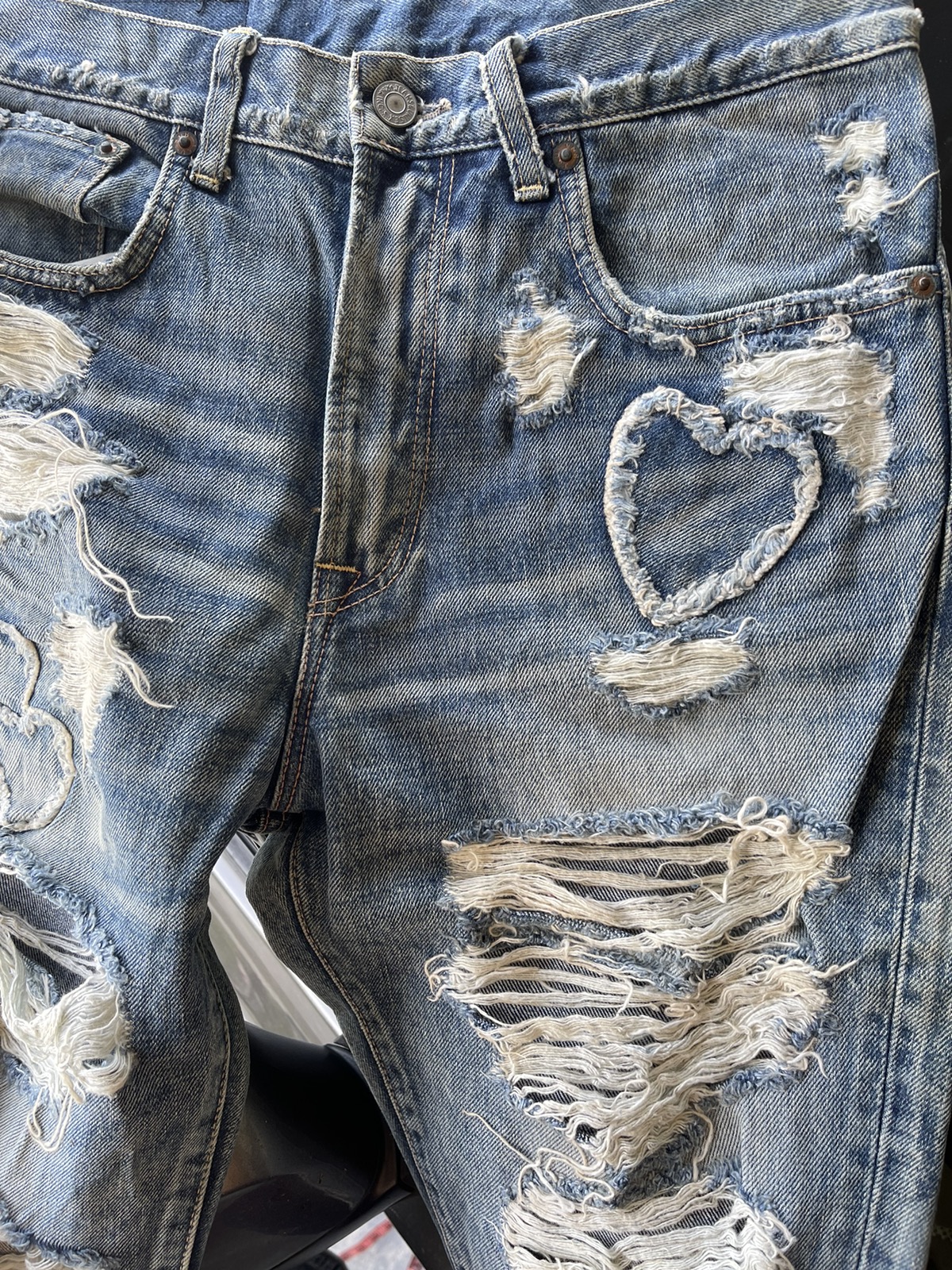 Distressed Denim - Usizex RNA awesome rugged grunge distressed denim - 12