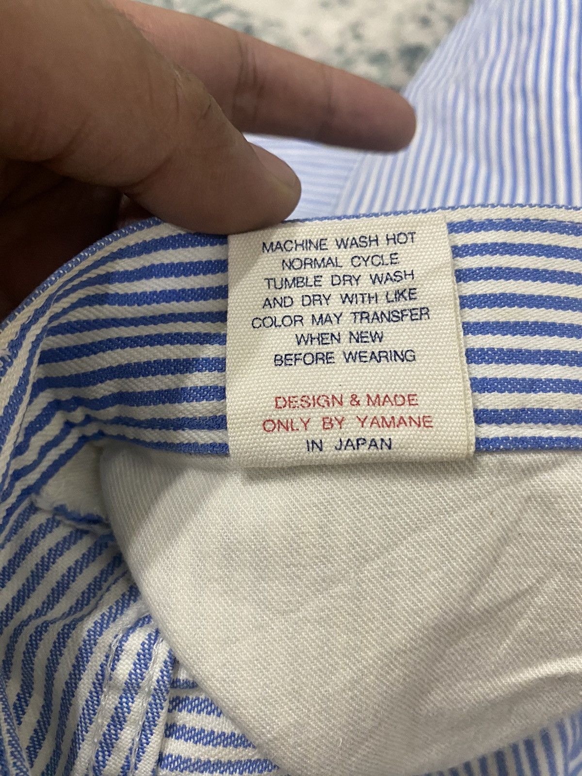 Evisu Japan Yamane Hickory Stripes Denim Pant - 12