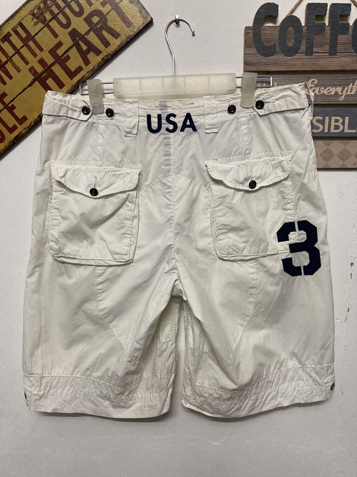 Vintage Polo Ralph Lauren USA-67 Short Pants - 2
