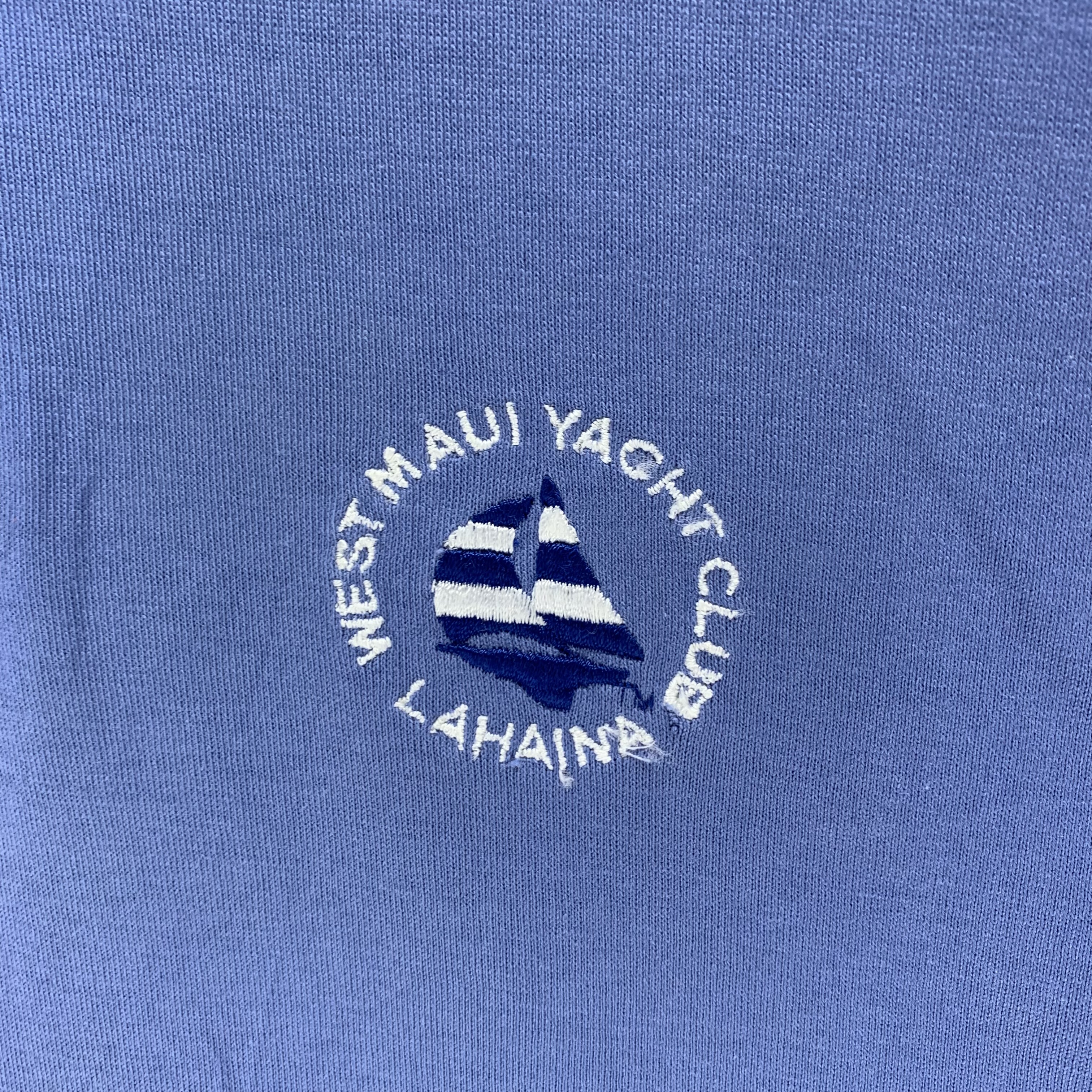 Vintage - West Maui Yacht Club Lahaina Polo #3417-121 - 4