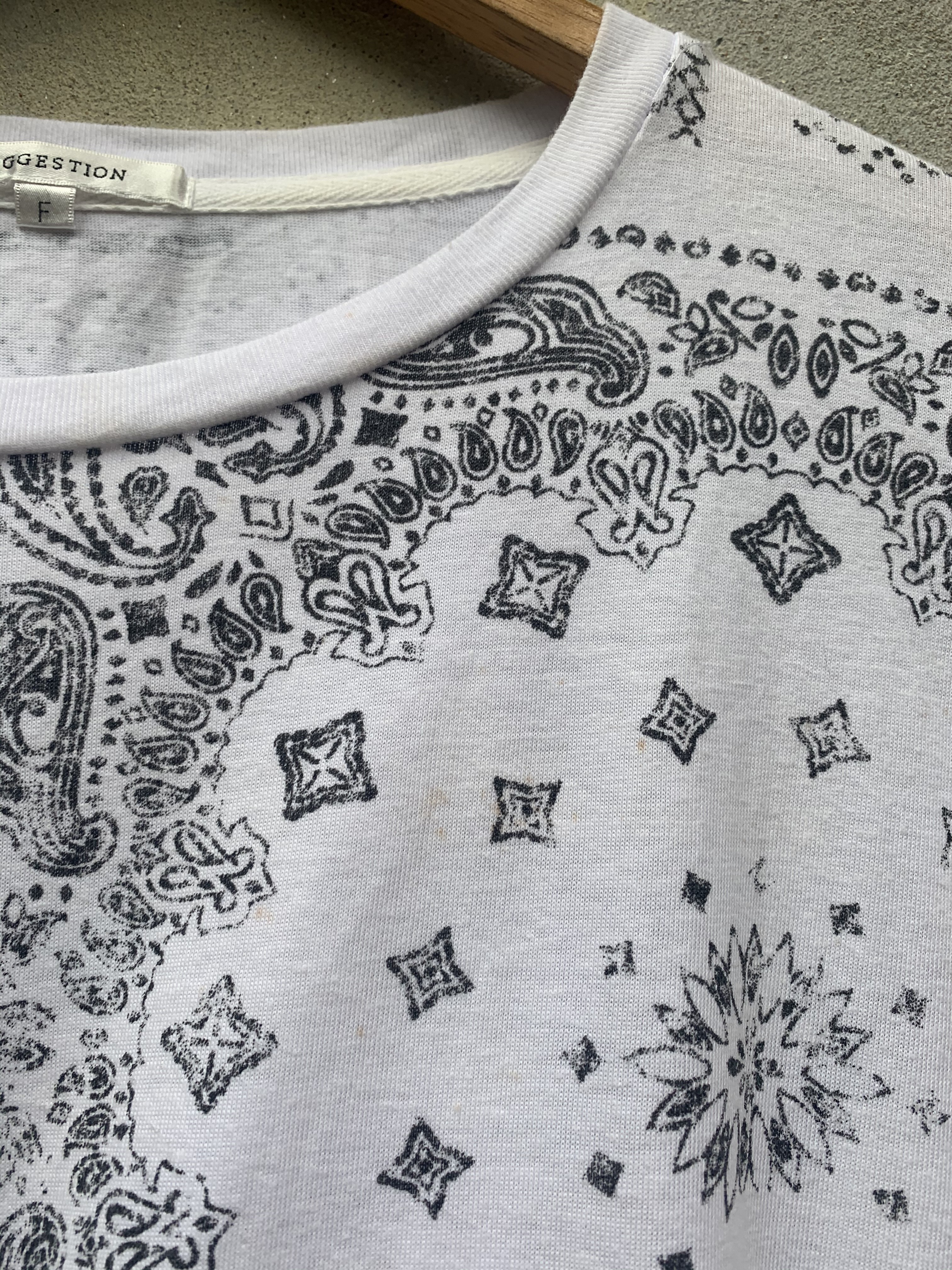 Japanese Brand - Suggestion Paisley Visvim Inspired Drop Shoulder T - 11