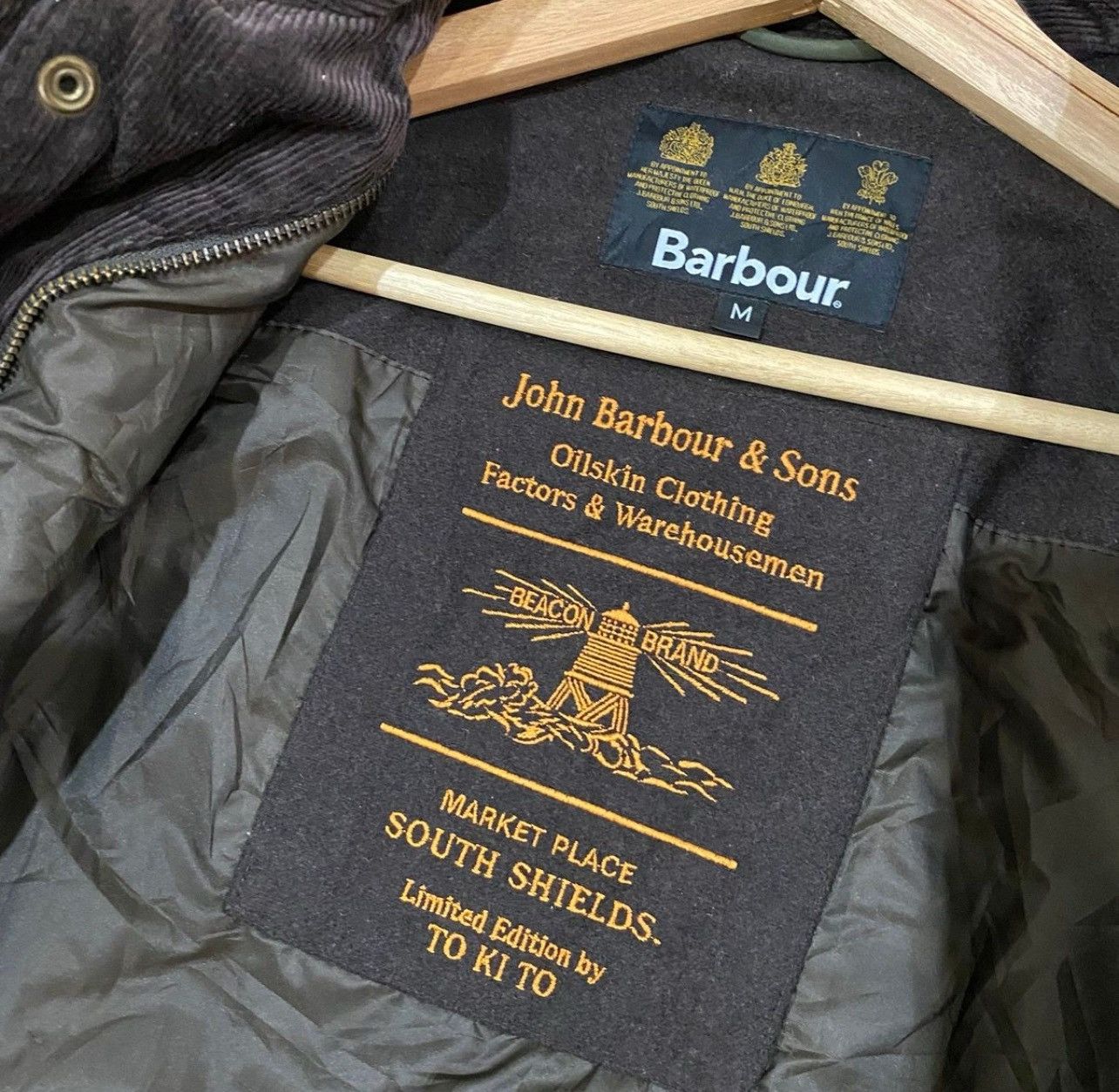 🔥Barbour TOKITO “Spey Fishing” Waxed Utility Jacket - 15