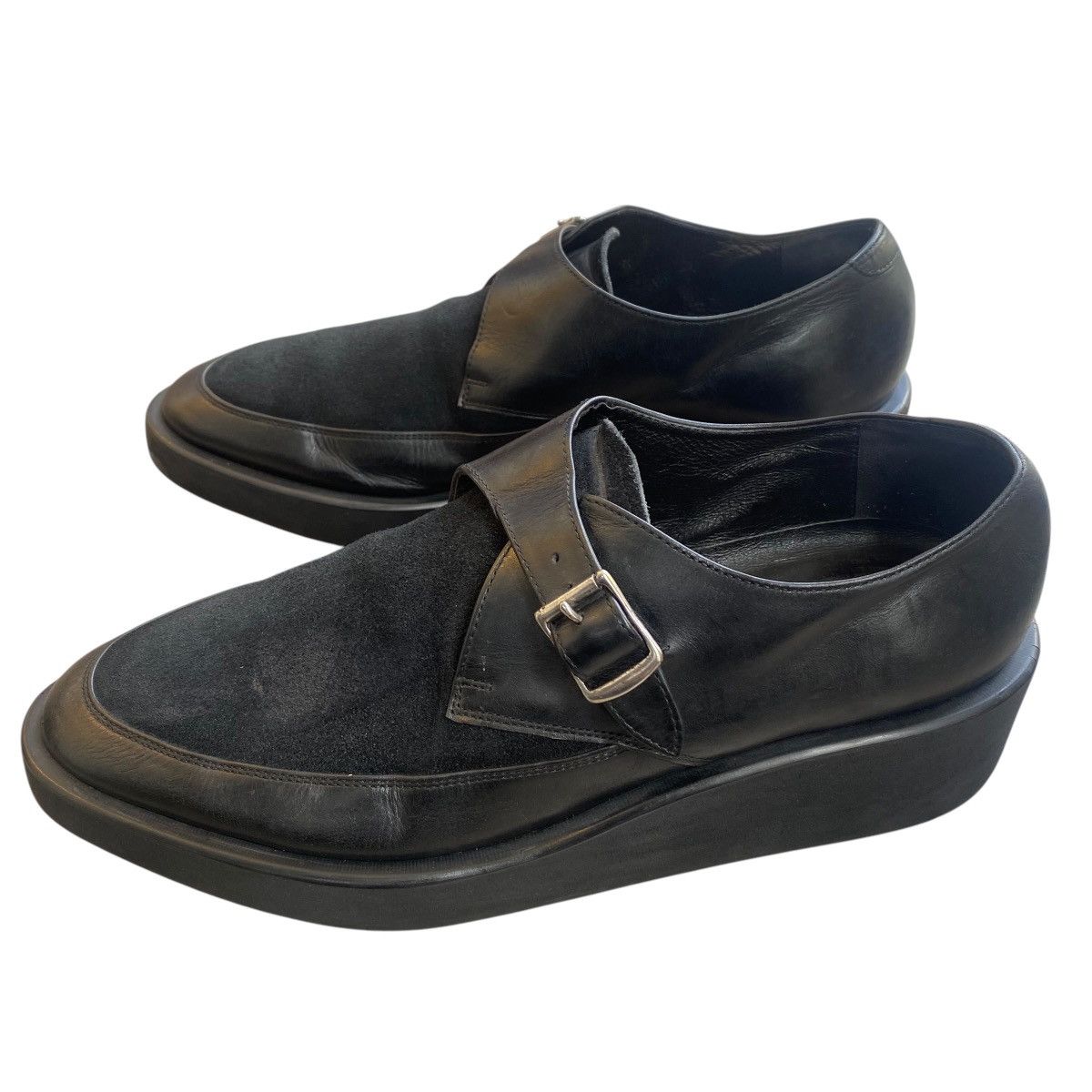 Lad Musician Lad Musician Monk Leather Sneaker | tamadakat0 | REVERSIBLE