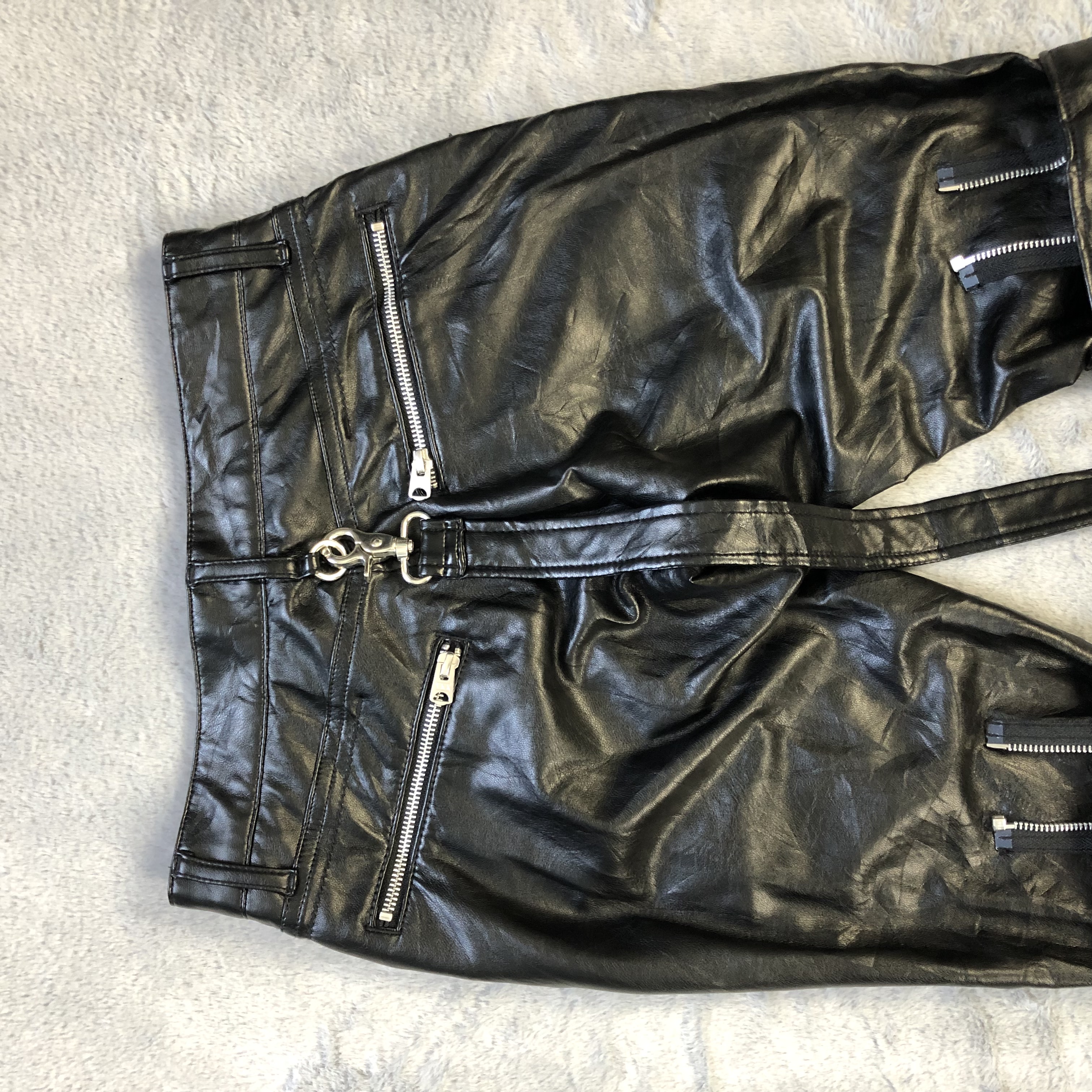 Other Designers Rockers - BONDAGE🔥 CIVARIZE SYNTHETIC LEATHER PANTS #5969-  | jparchives | REVERSIBLE