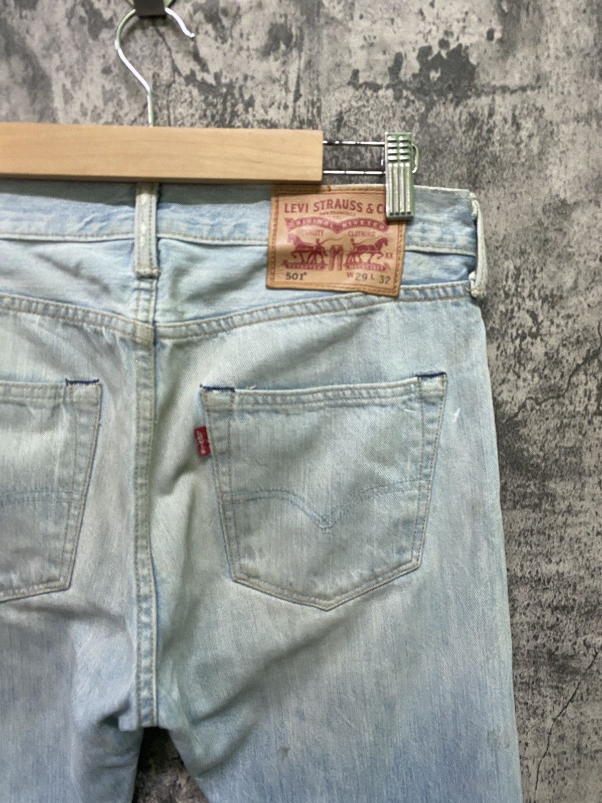 Vintage LEVIS 501 Light Wash Denim -L59 - 13