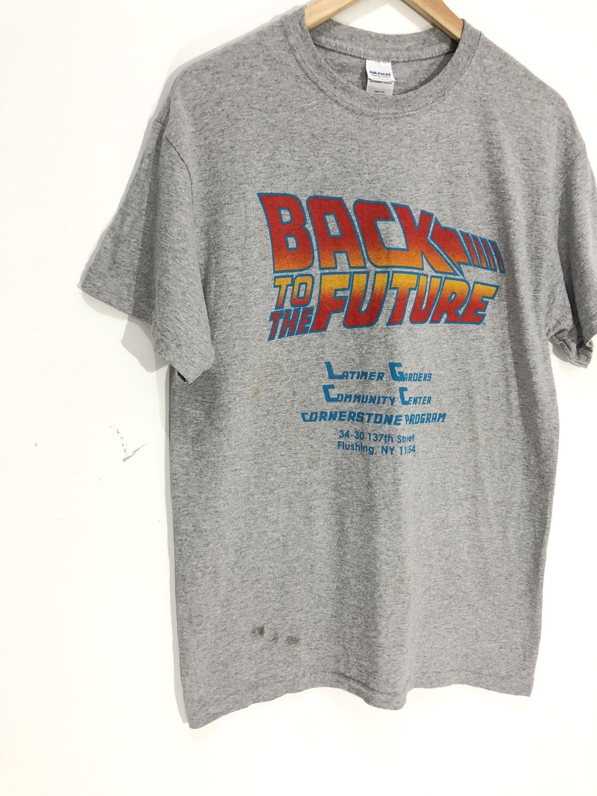 Vintage - Movie Shirt The Famous Back To The Future Time Machine Tee - 2