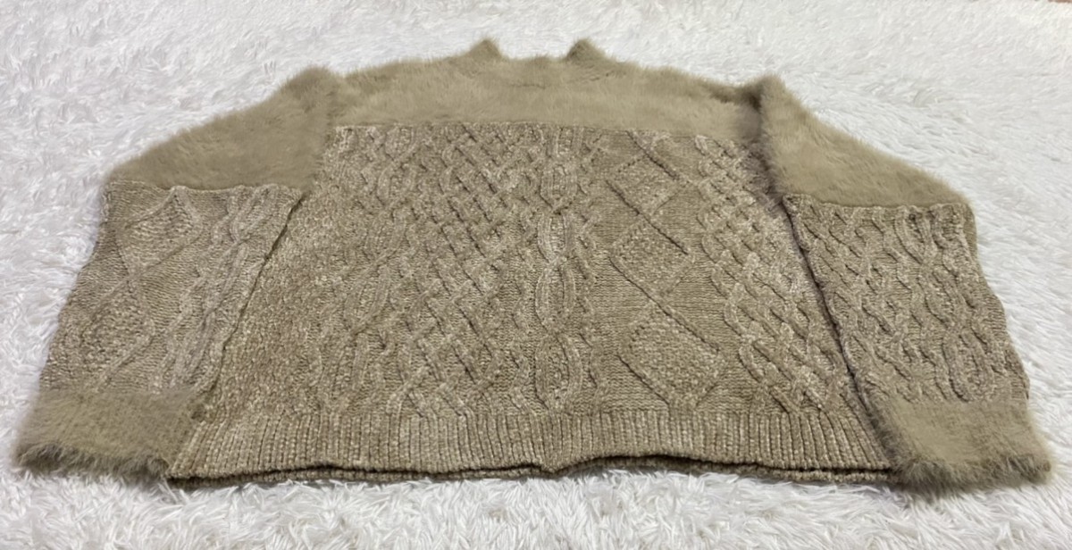 Rare - Murua Cozy Mohair Cable Knit Sweater Cardigan Jumper Rare - 3
