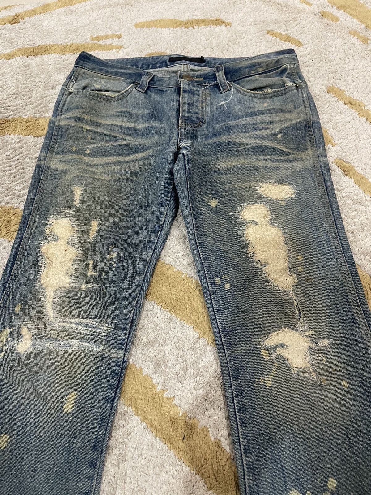 If Six Was Nine - Distressed Hype Jeans FUGA Streetwear Flare - 2