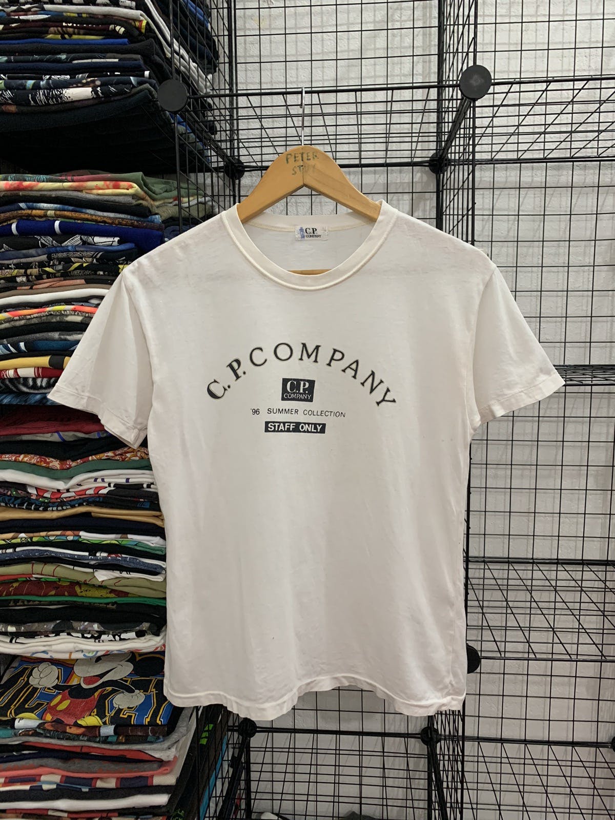 CP COMPANY 1996 SUMMER COLLECTION STAFF ONLY T-SHIRT - 1