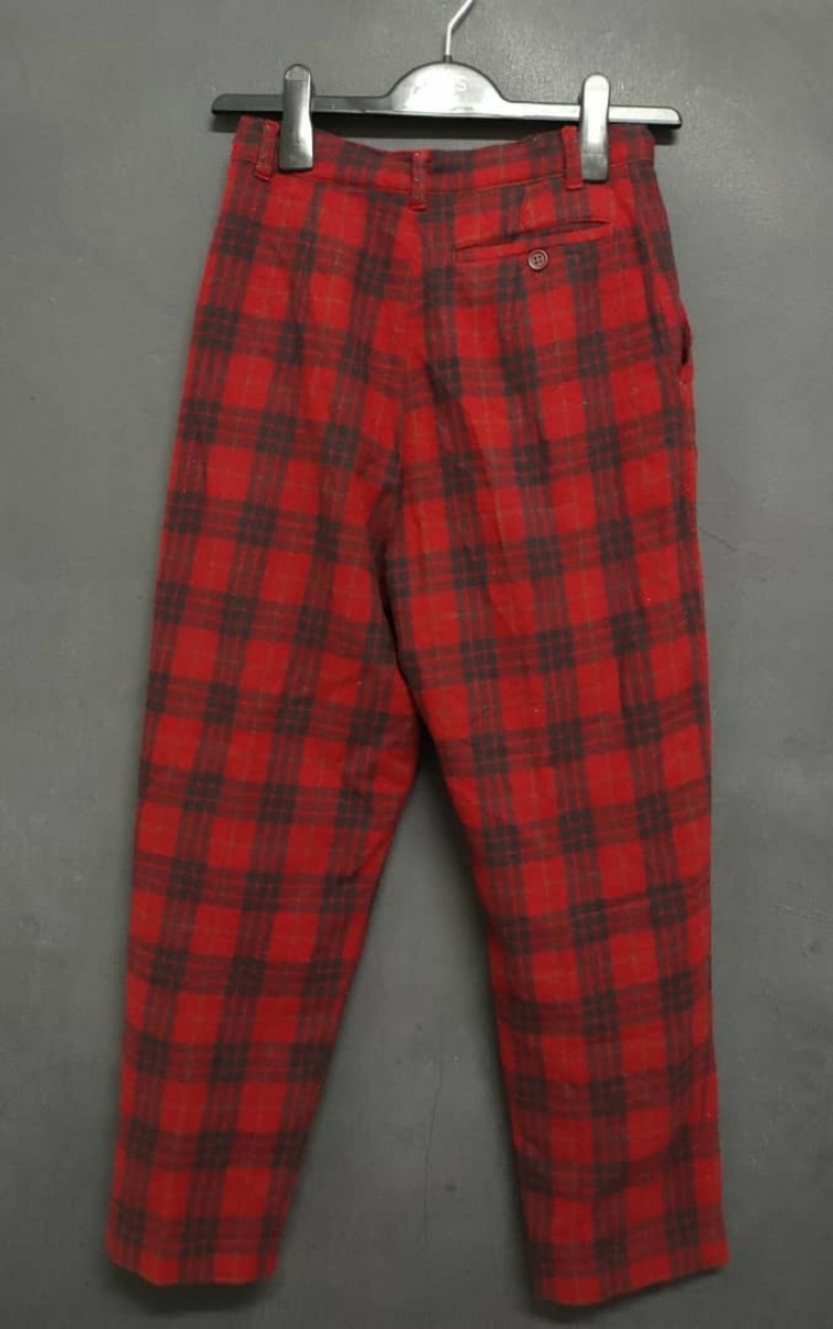 Japanese Brand - Checkered Wool Pant - 2