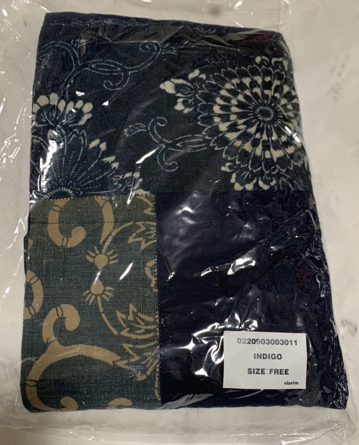 visvim ict down muffler Gubu flower scarf - 4