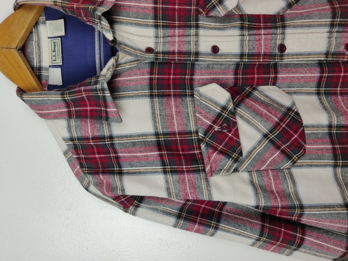 L.L. Bean - Timberline Flannel Jacket Checked Travis Scott - 4