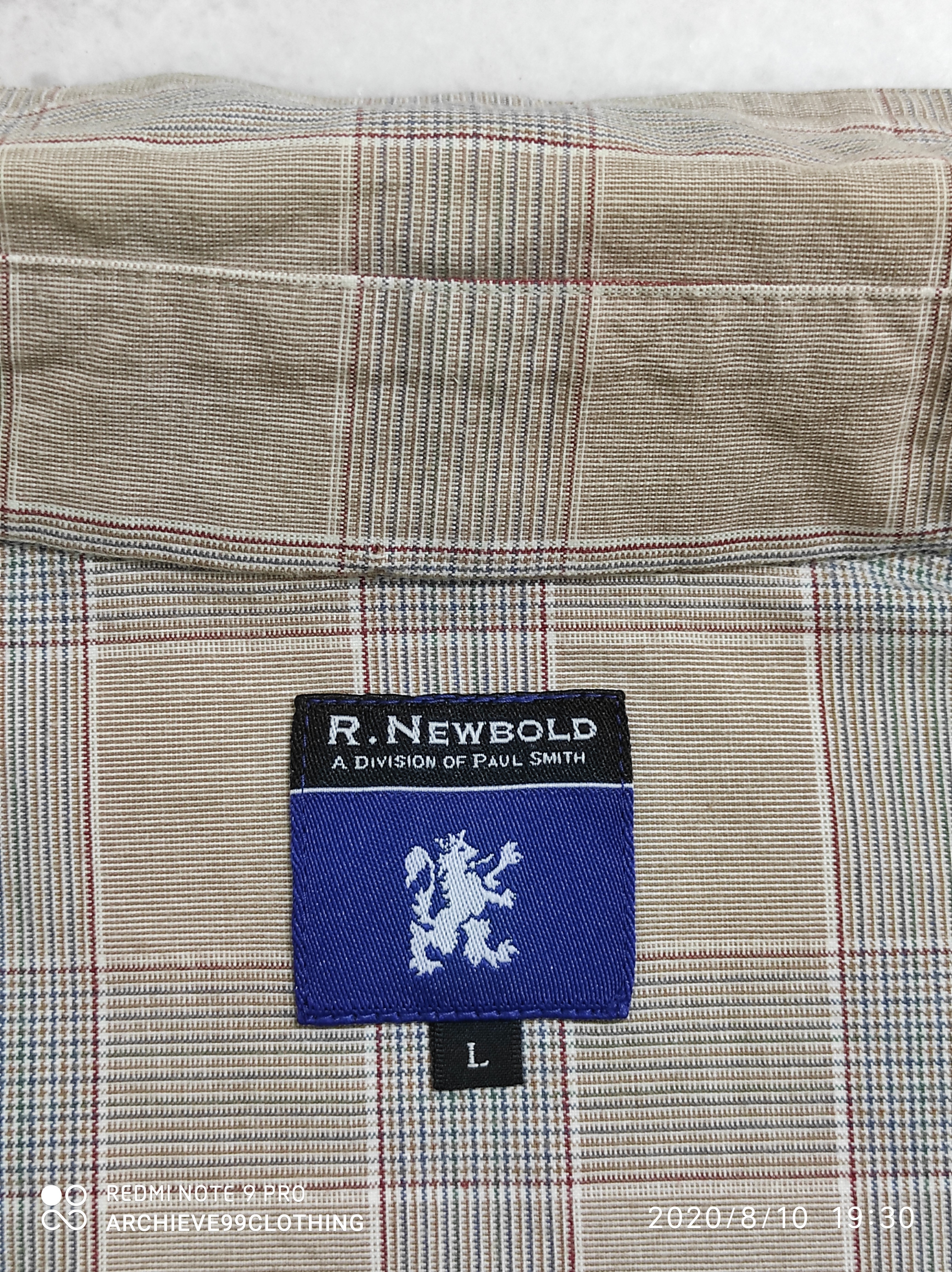 Harrington gingham check plaid Jacket - 3