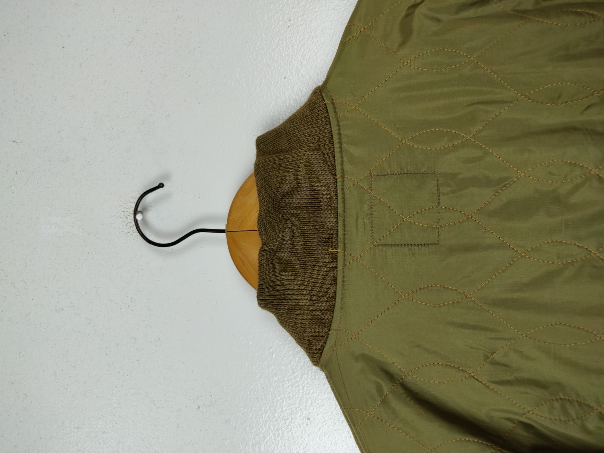 Japanese Brand - Corisco Japan Quilted Liner Jacket Zip Up Sweater - 12
