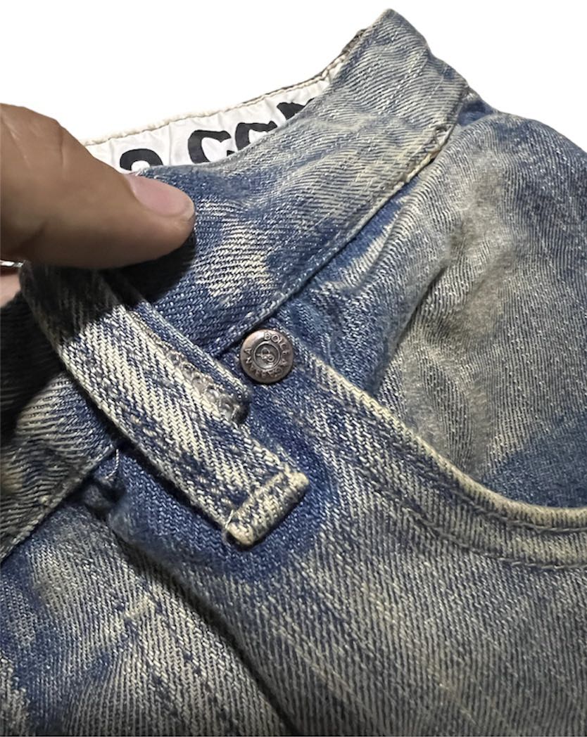 DOLCE & GABBANA RIPPED DISTRESSED JEANS - 2