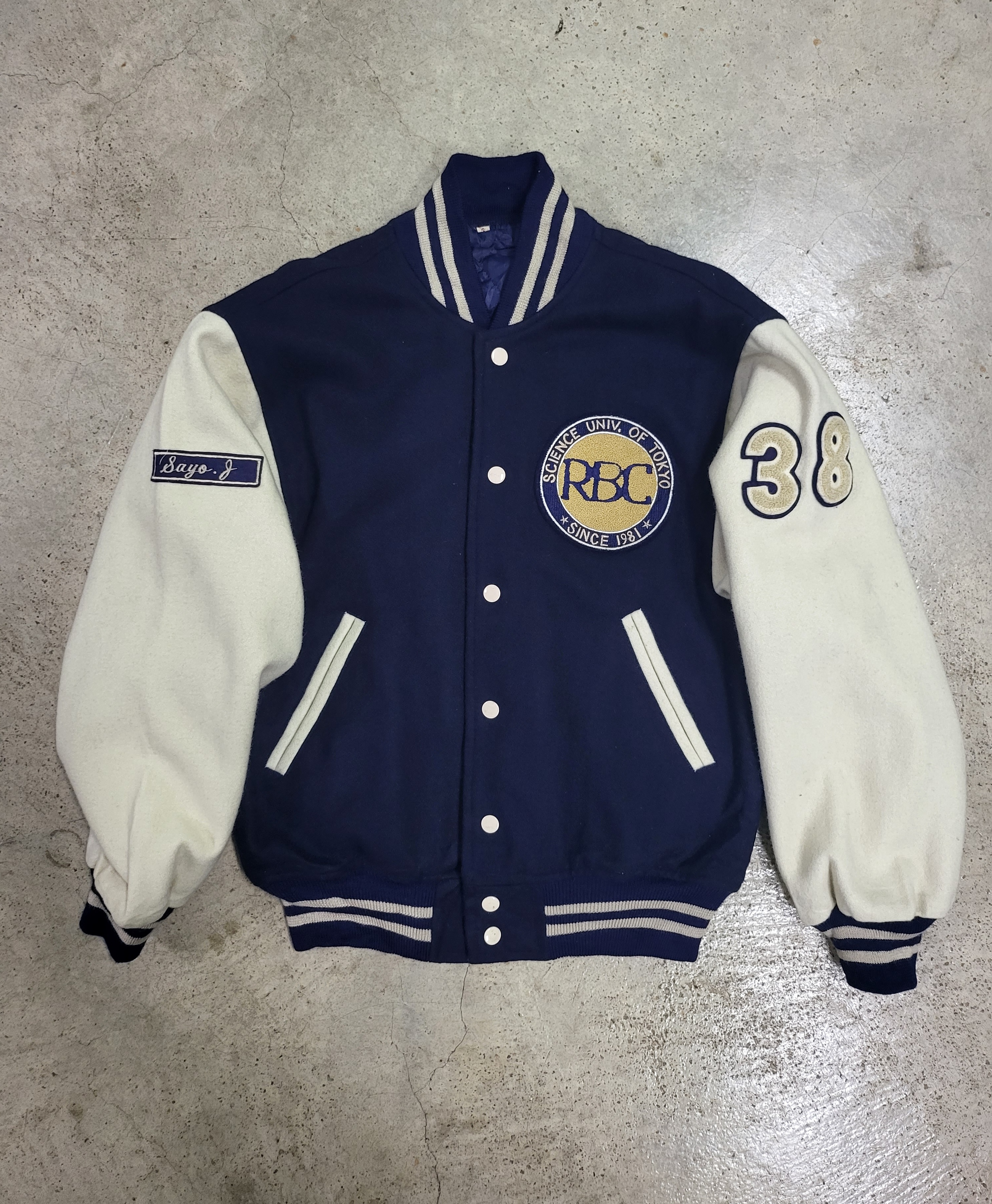 Varsity Jacket - Vintage Science University Varsity Jacket - 1