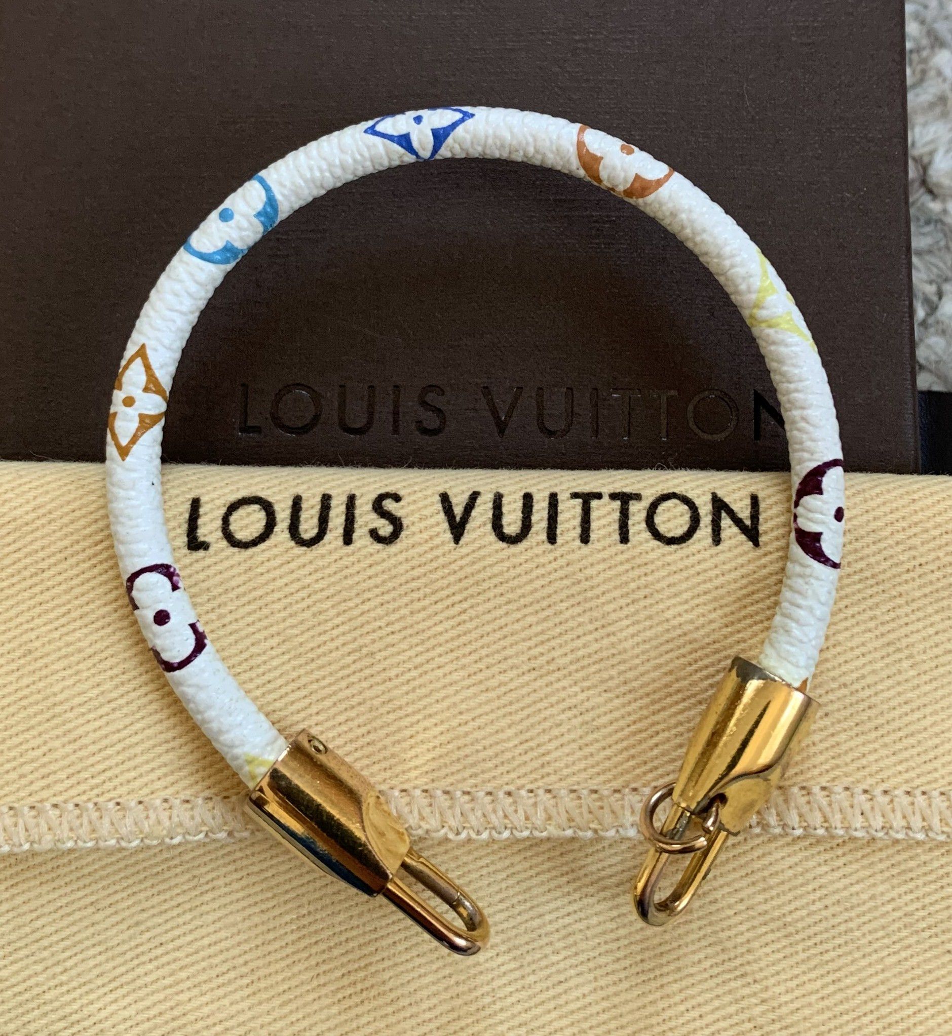 S/S 2003 Louis Vuitton x Murakami Monogram Luck It Bracelet - 1