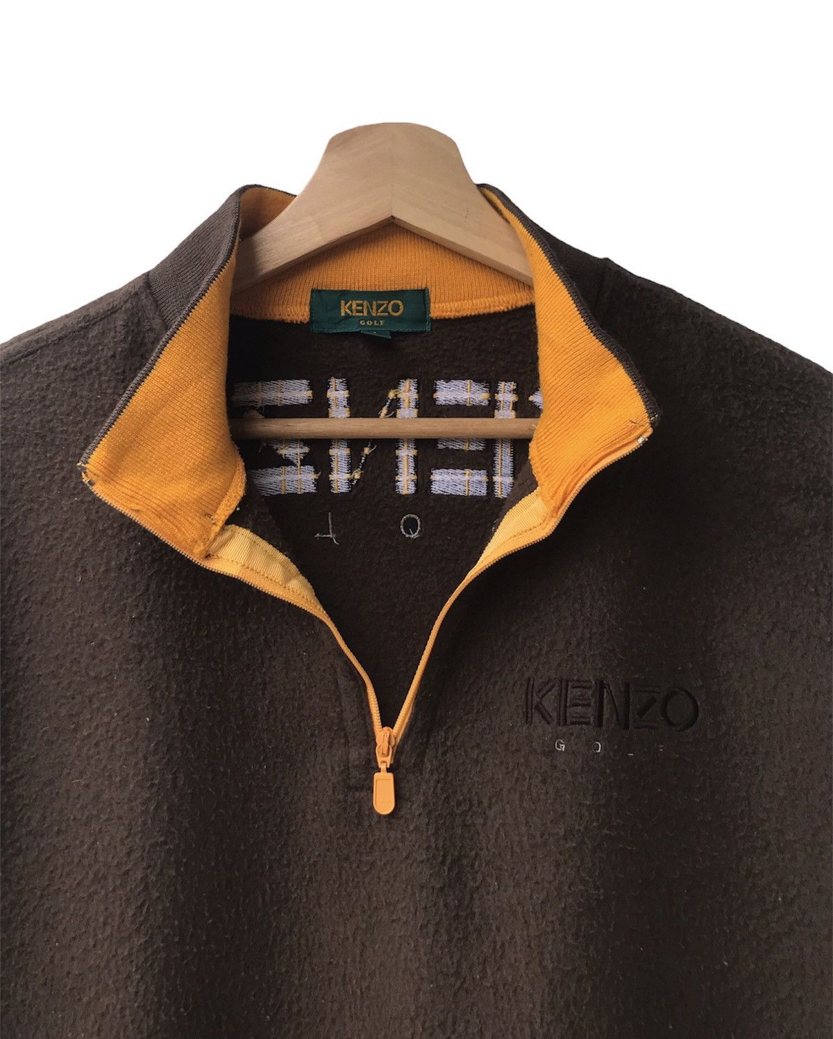 Kenzo Golf Quarter Zip Fleece Pullover - 4