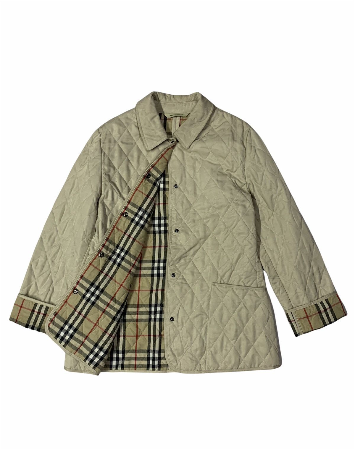 🔥BURBERRY QUILTED JACKETS NOVACHECK - 1