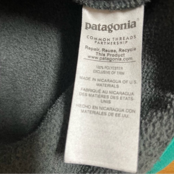 Patagonia Synchilla Snap-T Fleece Pullover Gray Teal - 8