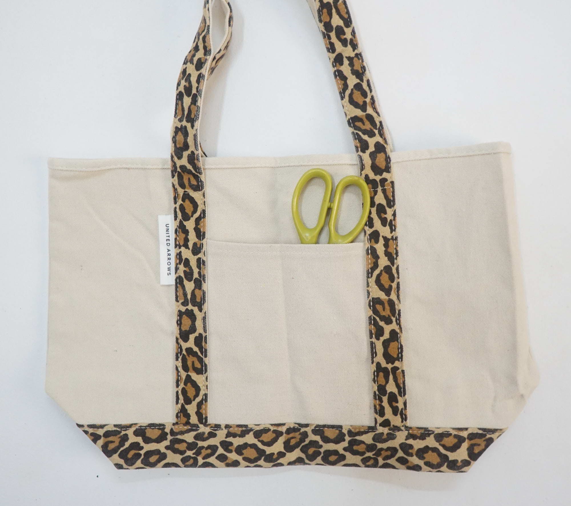UNITED ARROWS Leopard Printed Tote Bag - 4