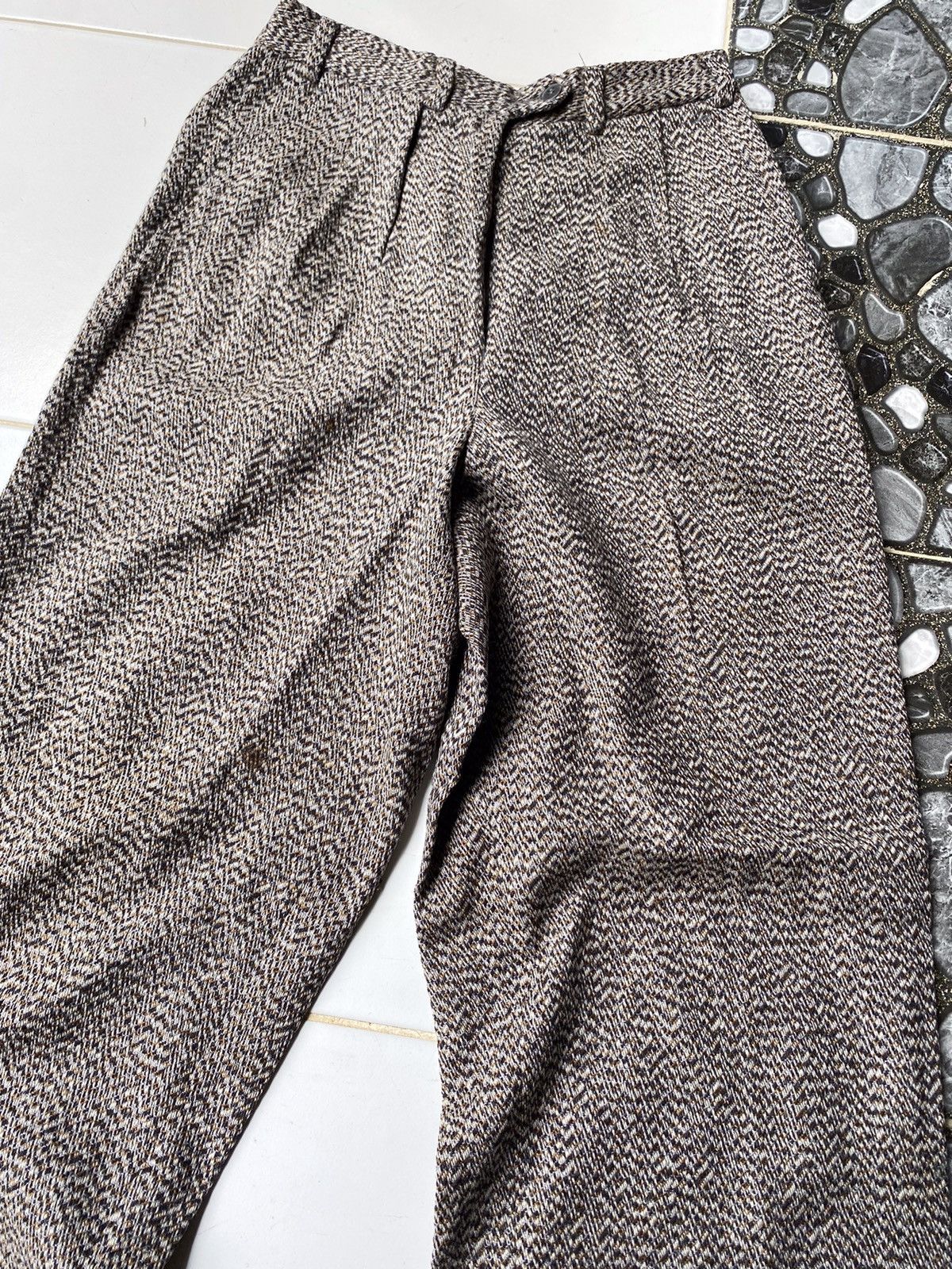Vintage Giorgio Armani Wool Pants Made In Italy -R6 - 7