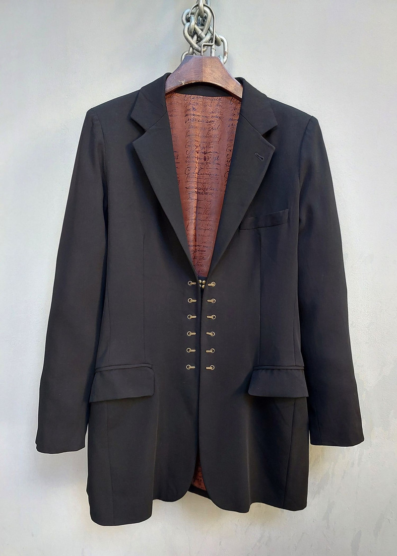 Jean Paul Gaultier Hiver 97-98 Hook & I Wool Jacket - 1