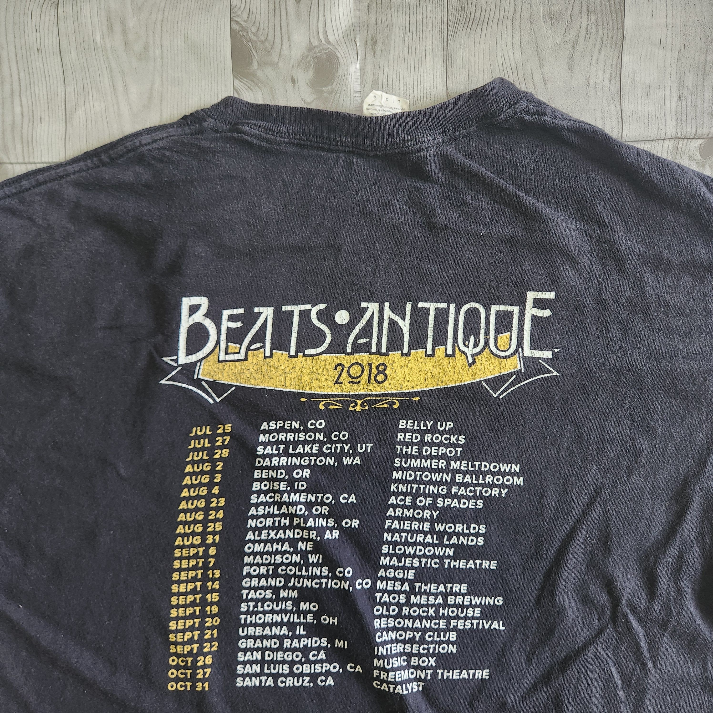 Beats Antique 2018 Tour Tee USA - 18