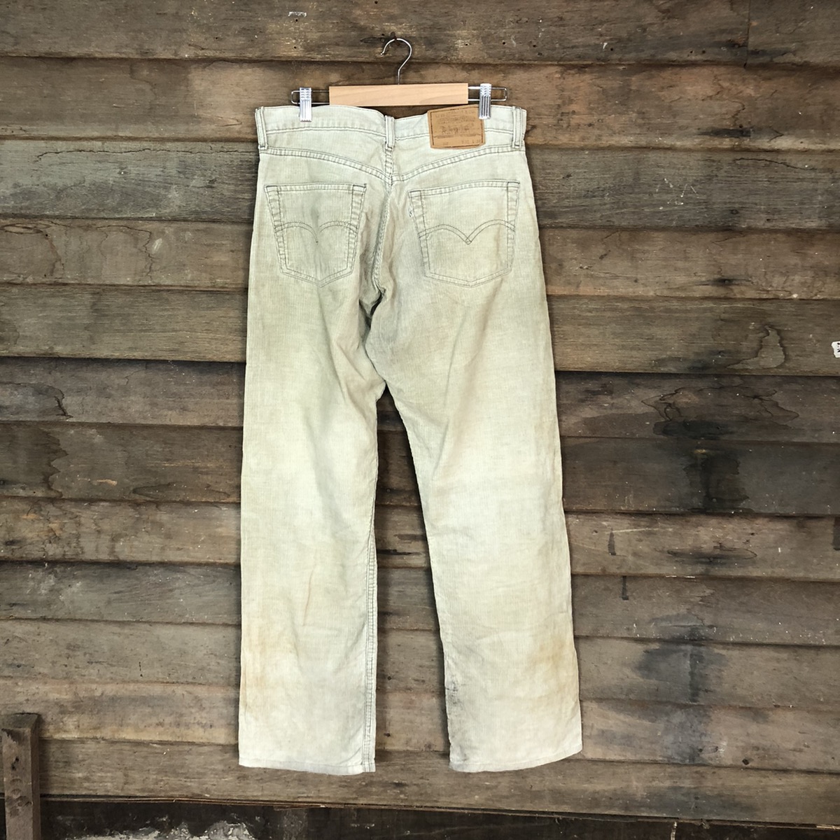 Vintage - Levis Grey Corduroy vintage Pants #4653 - 11