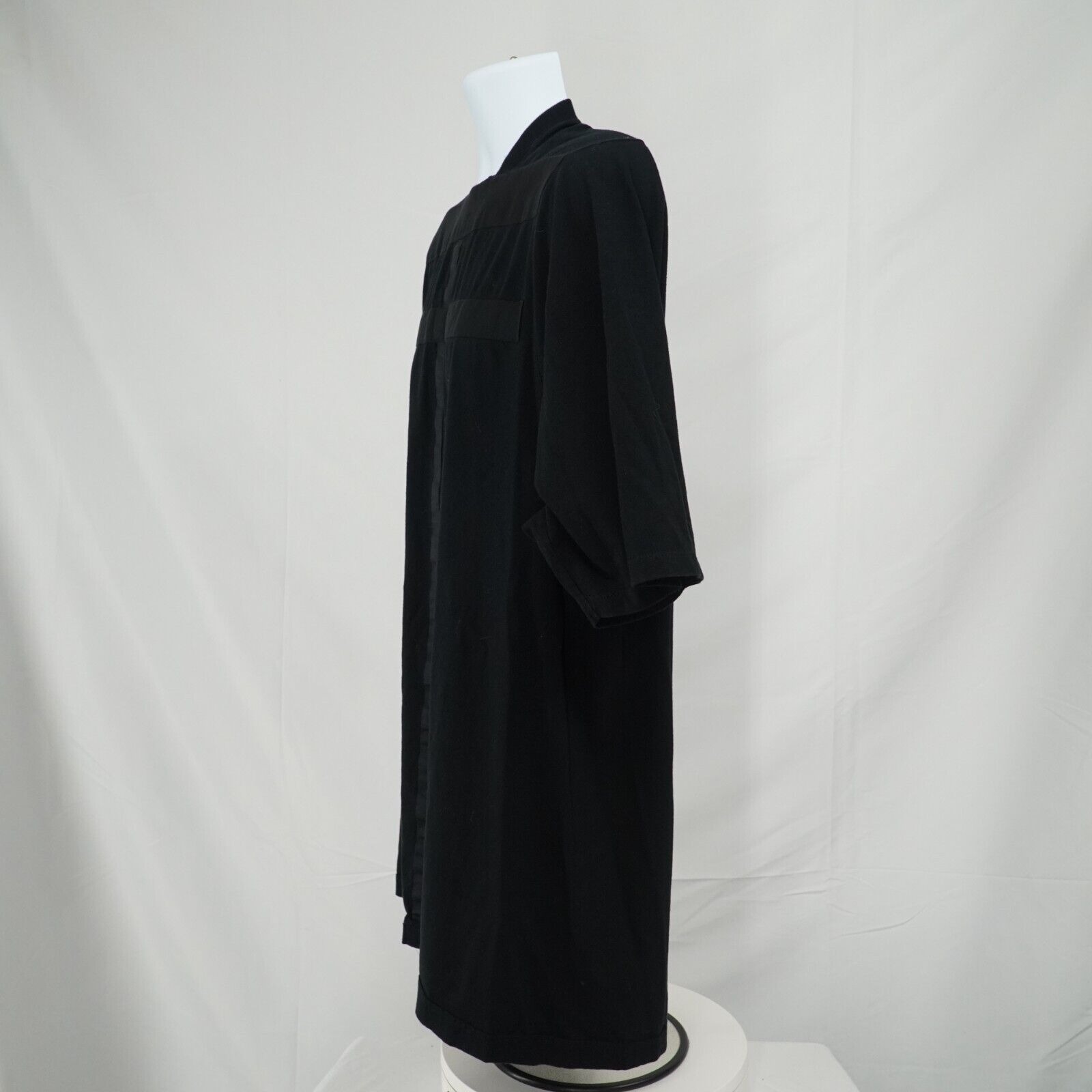 DRKSHDW PROTO Black Short Sleeve Tee Geometric Tunic - 7