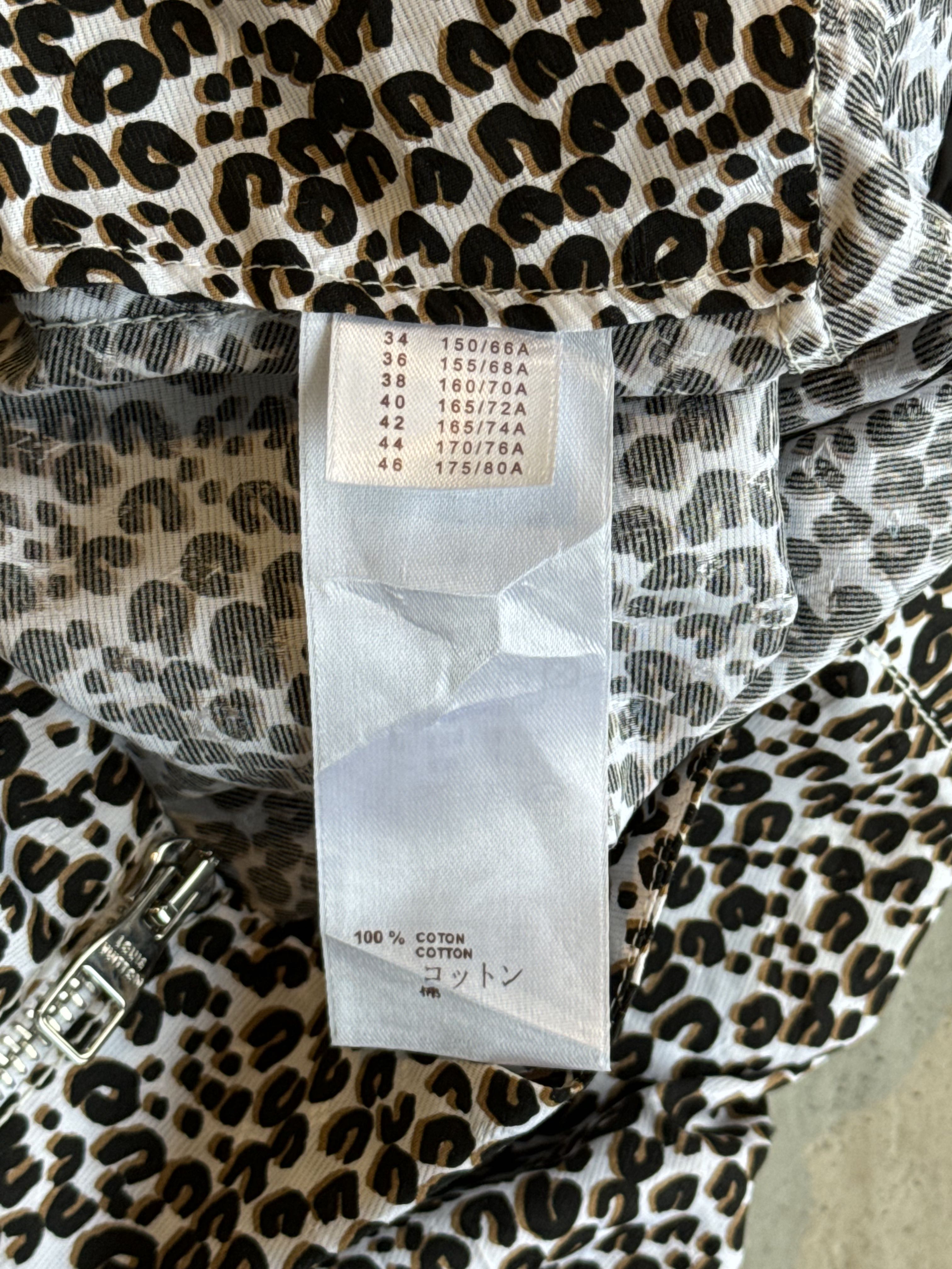 Louis Vuittion Leopard Skirt  - 17
