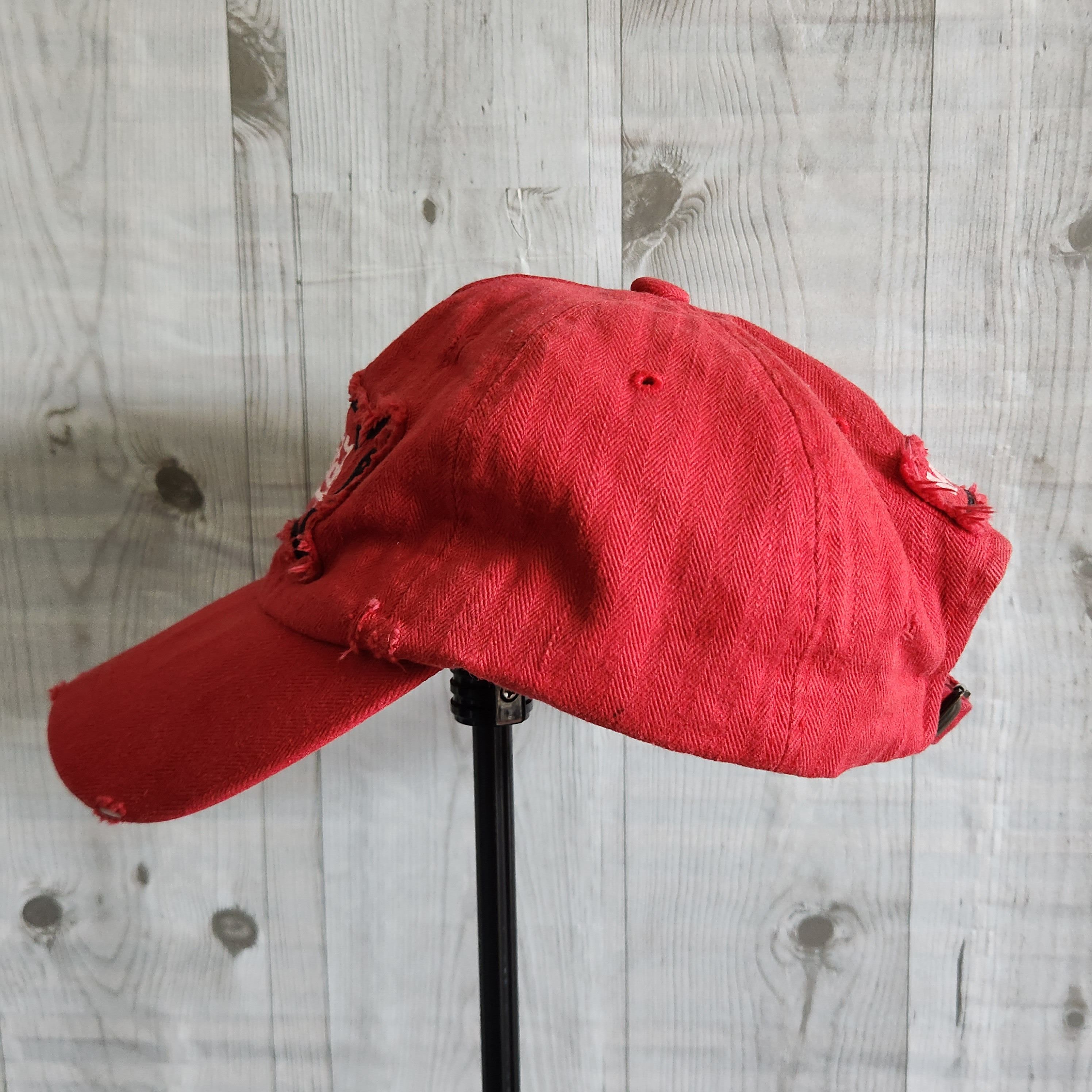 Vintage Von Dutch Kustommade Originals Cap Red In Color - 8