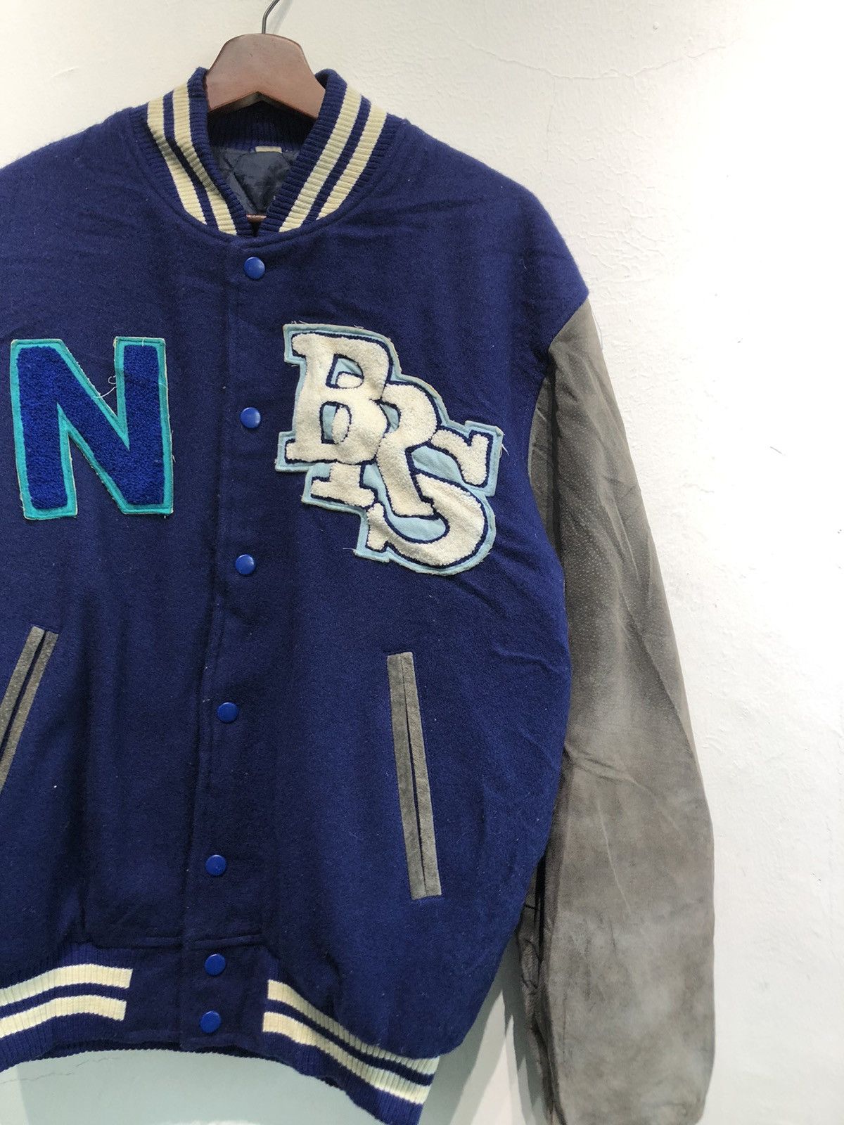 Vintage - Bear Racing Kart Team Varsity Jacket - 3