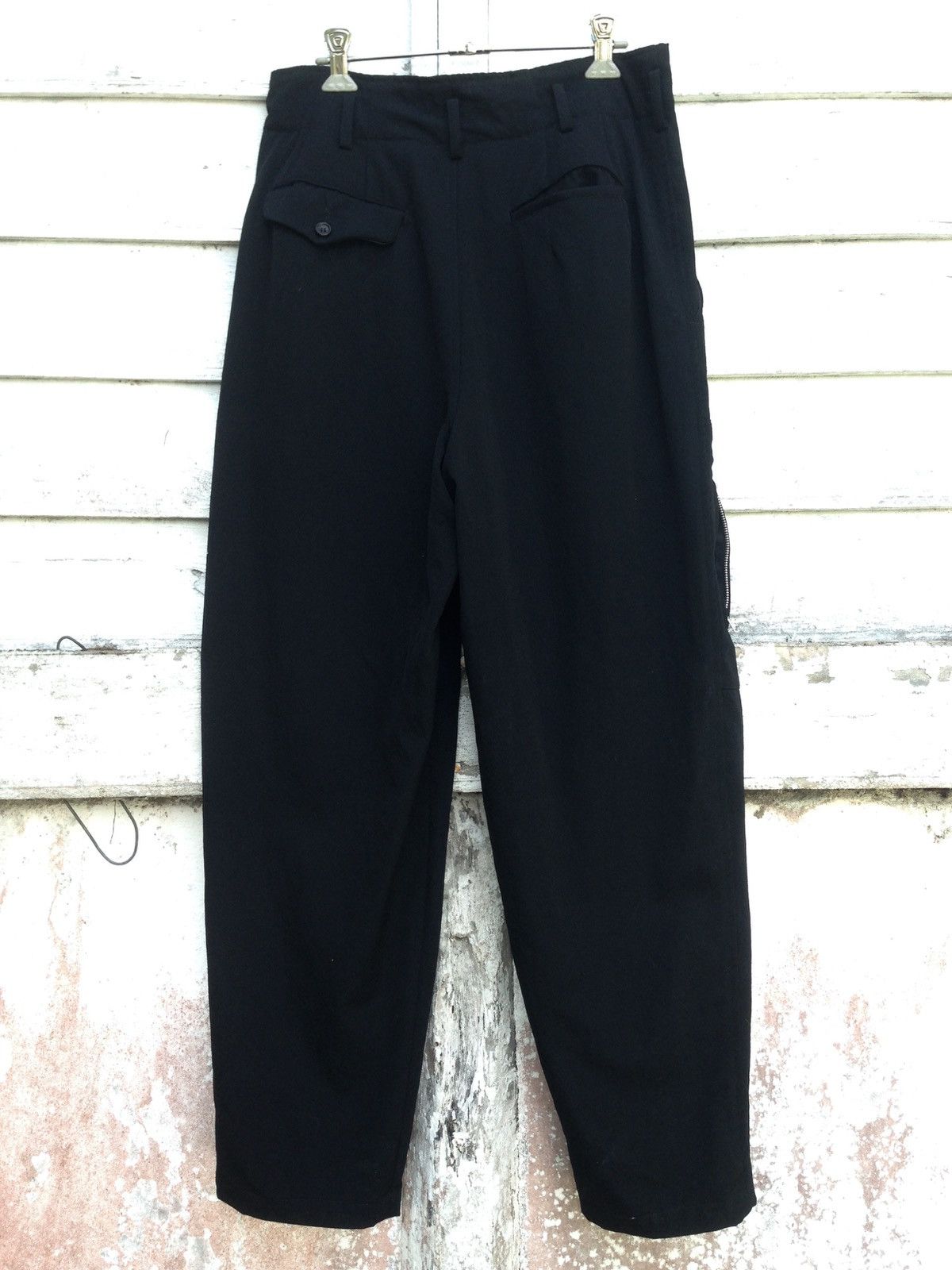Archival Clothing - Alfaspin Ad 1993 Black Gothic 6 Pocket Baggy Trouser - 2