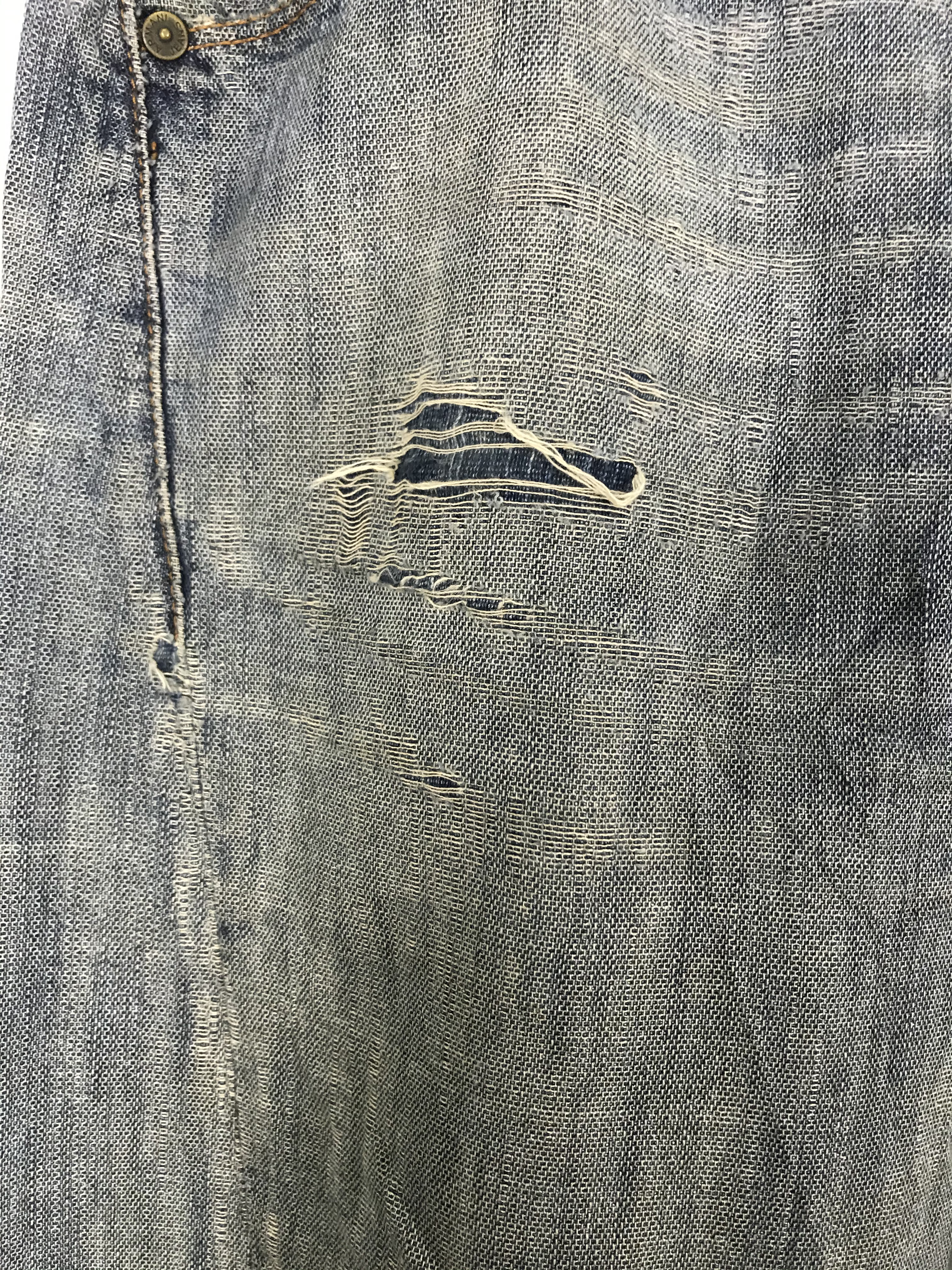 Armani - Armani Jeans Distressed Destroyed Denim Pant #2495 - 6